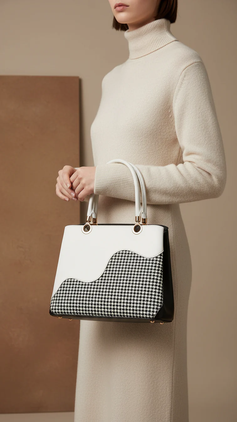 Black Formal Hand Bag P55713