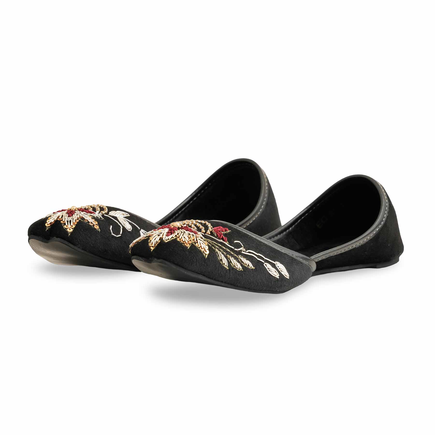 Black Formal Khussa EC8546 - Image 3