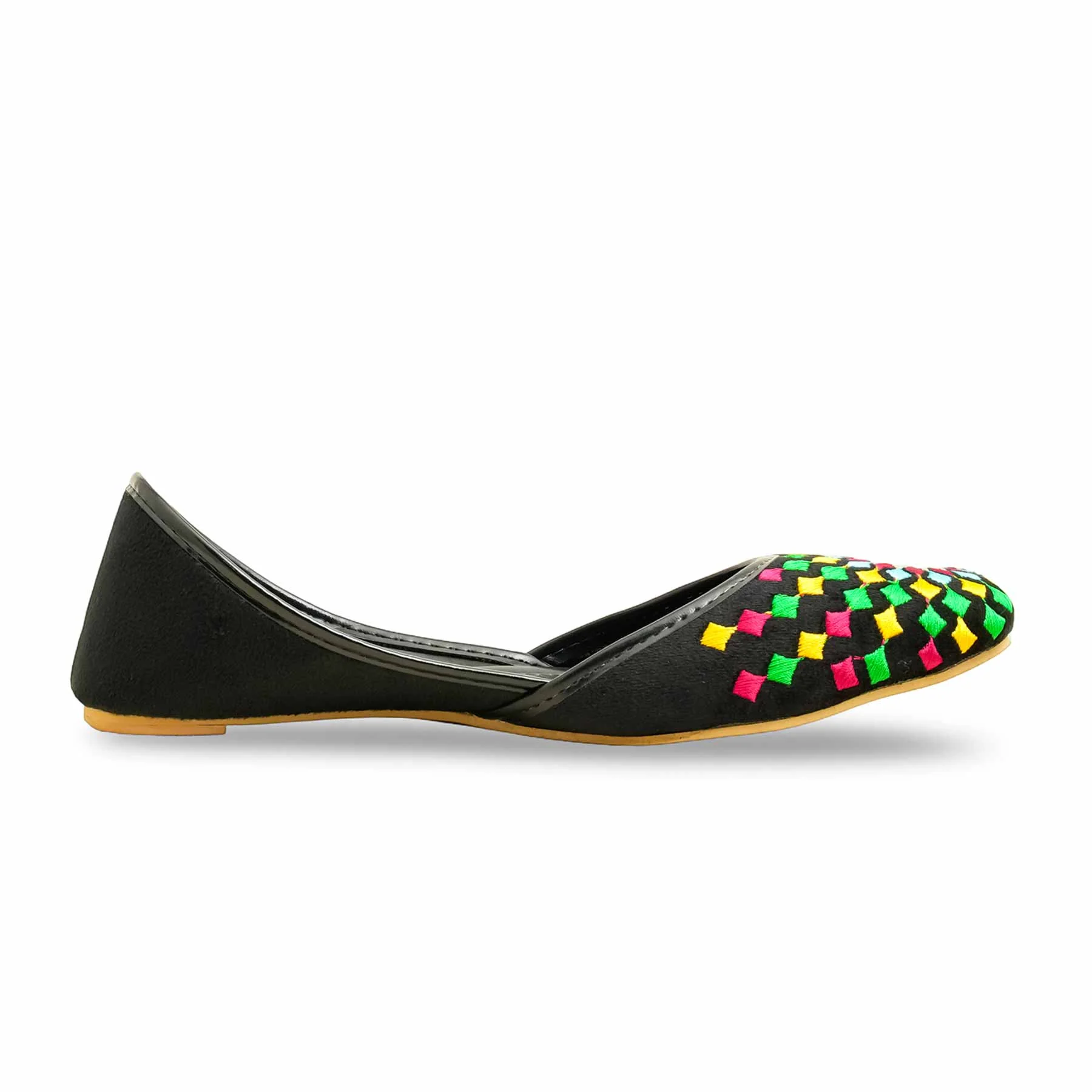 Black Formal Khussa EC8580 - Image 2