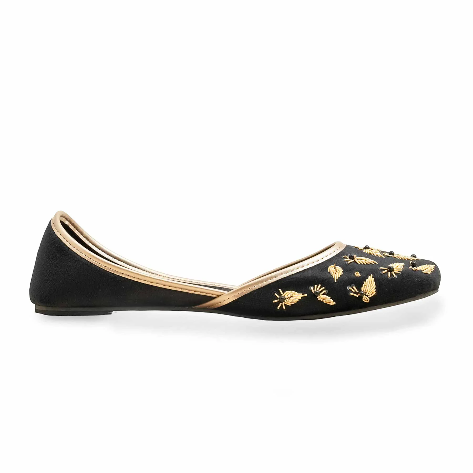 Black Formal Khussa EC8587 - Image 2