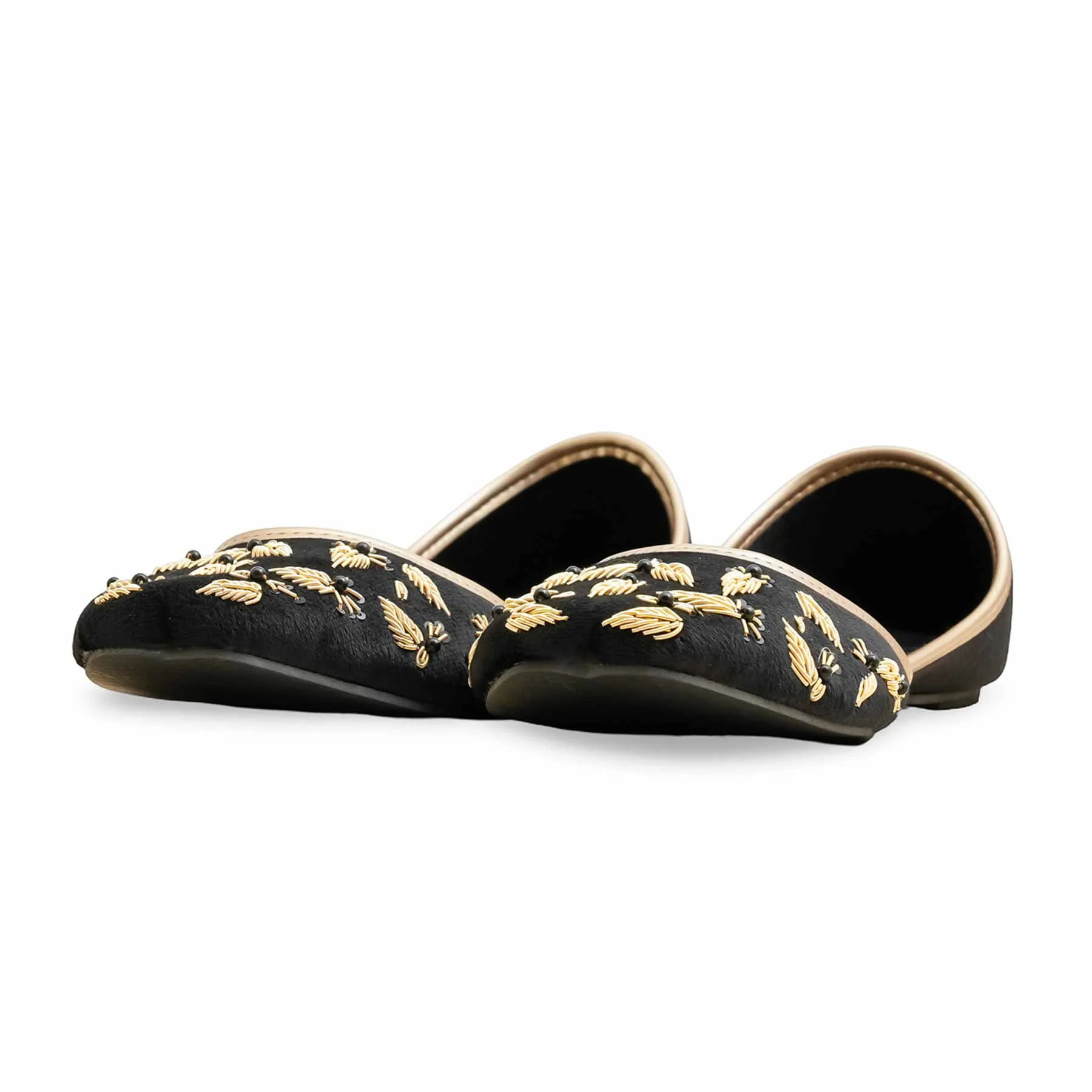 Black Formal Khussa EC8587 - Image 3