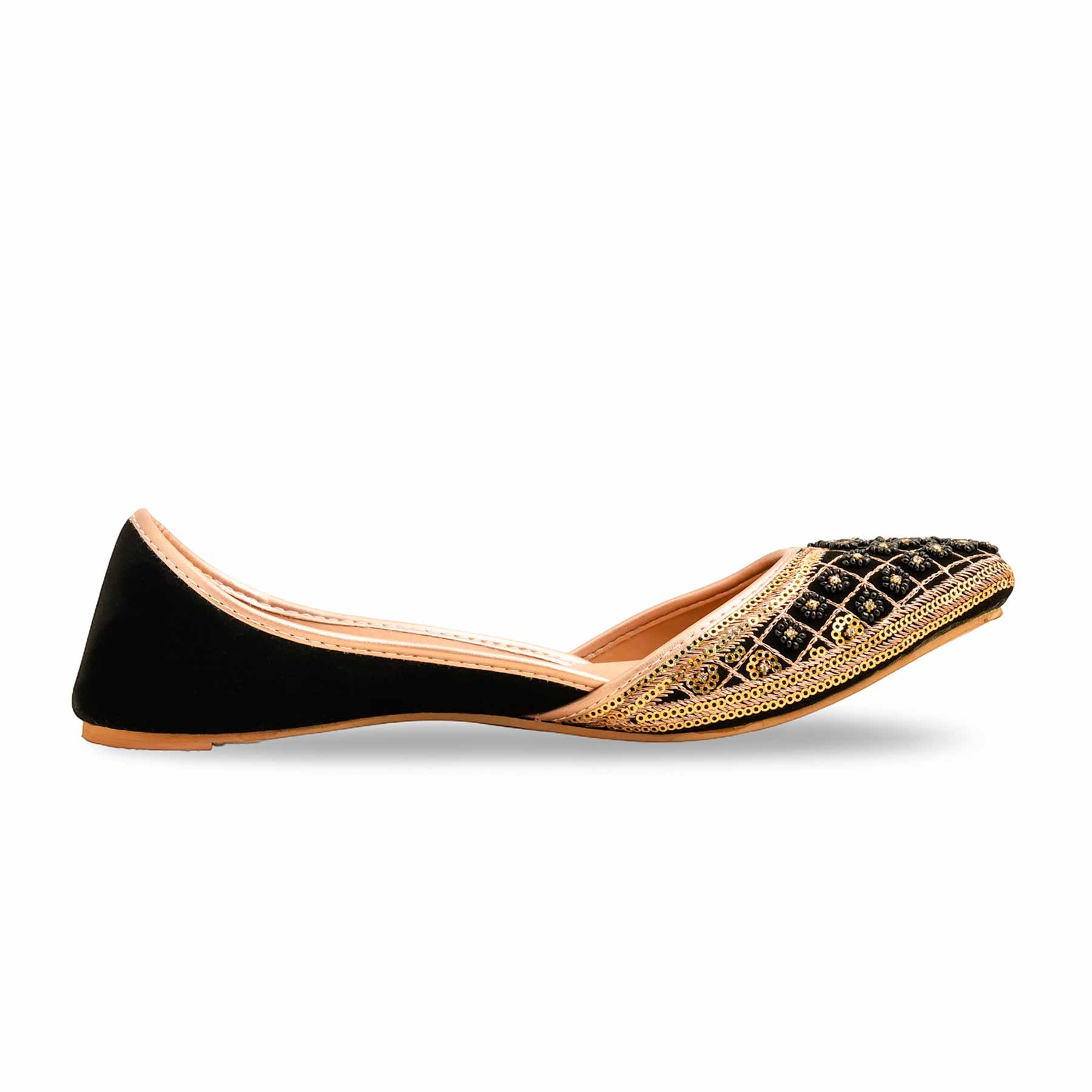 Black Formal Khussa LEC801 - Image 2