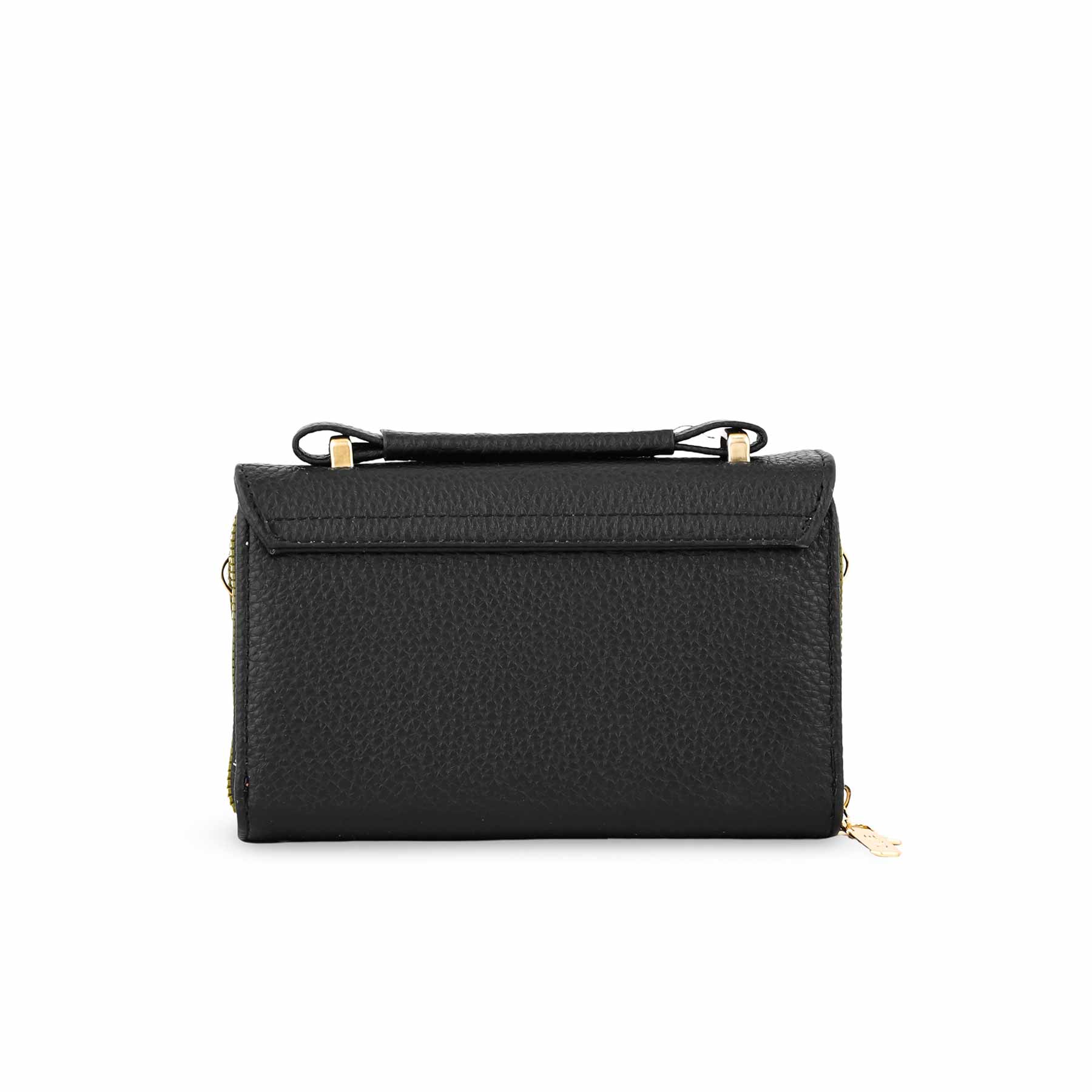Black Formal Pouch P97600 - Image 4