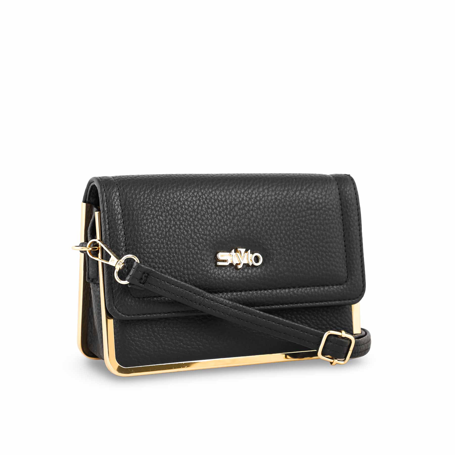 Black Formal Pouch P97602 - Image 3
