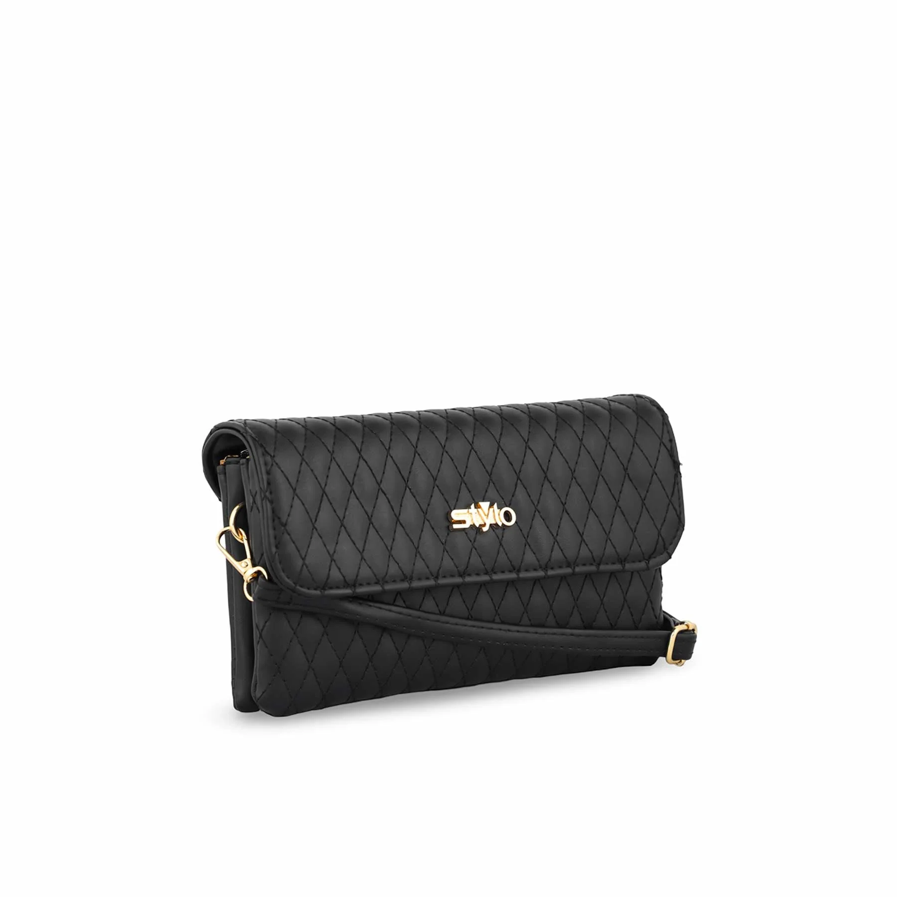 Black Formal Pouch P97613 - Image 3
