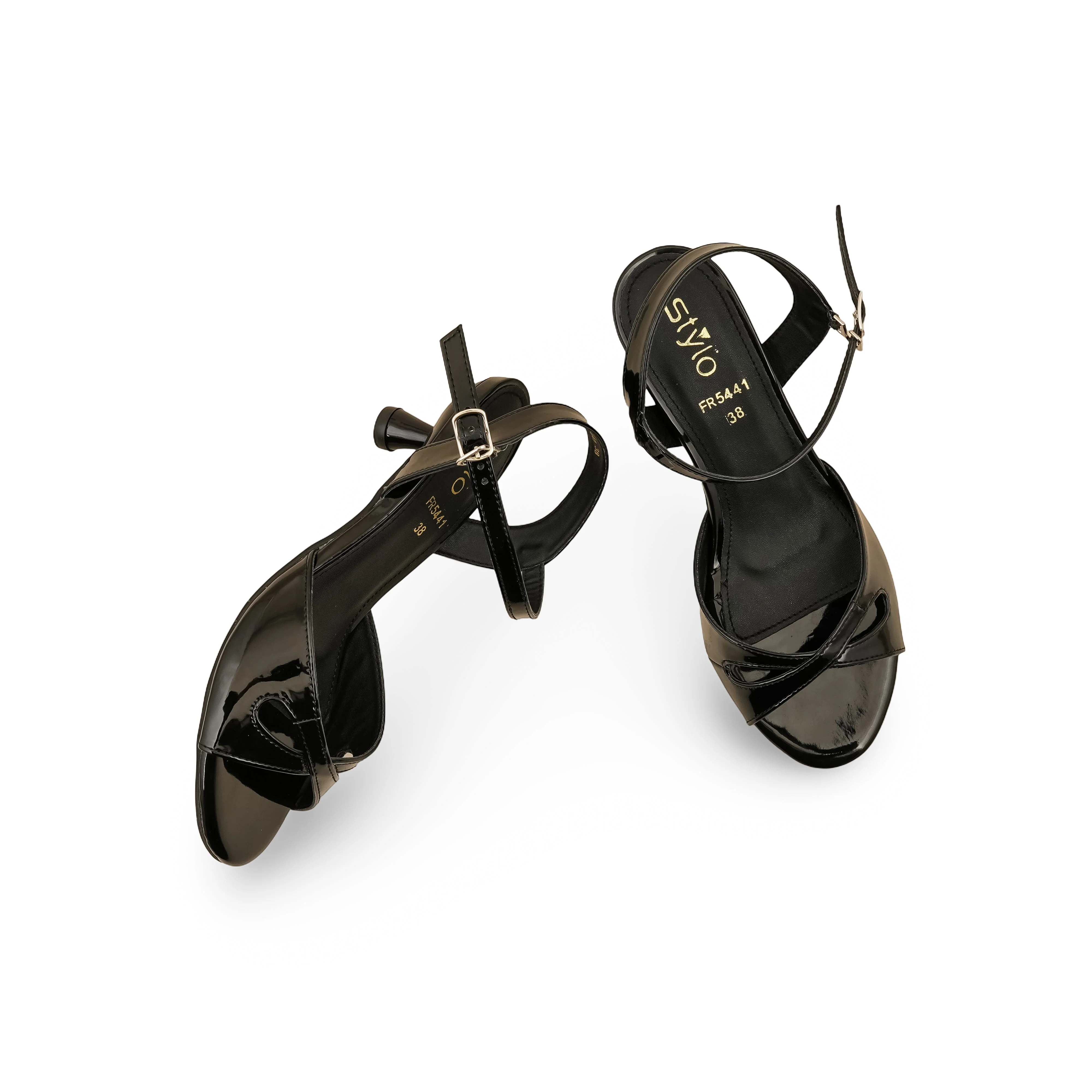 Black Formal Sandal For Ladies FR5441 - Image 5