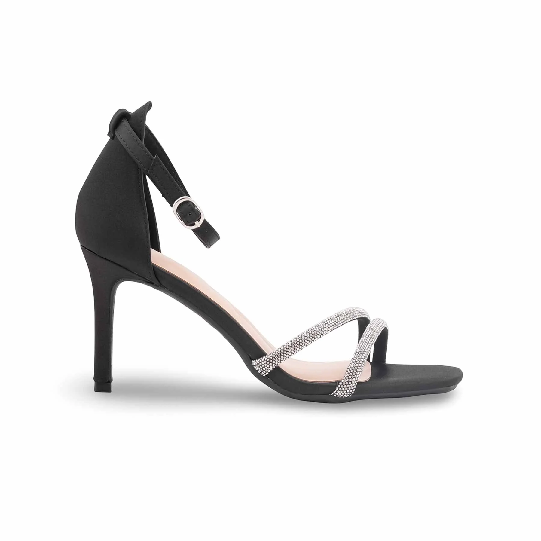 Black Formal Sandal For Ladies FR5532 - Image 2