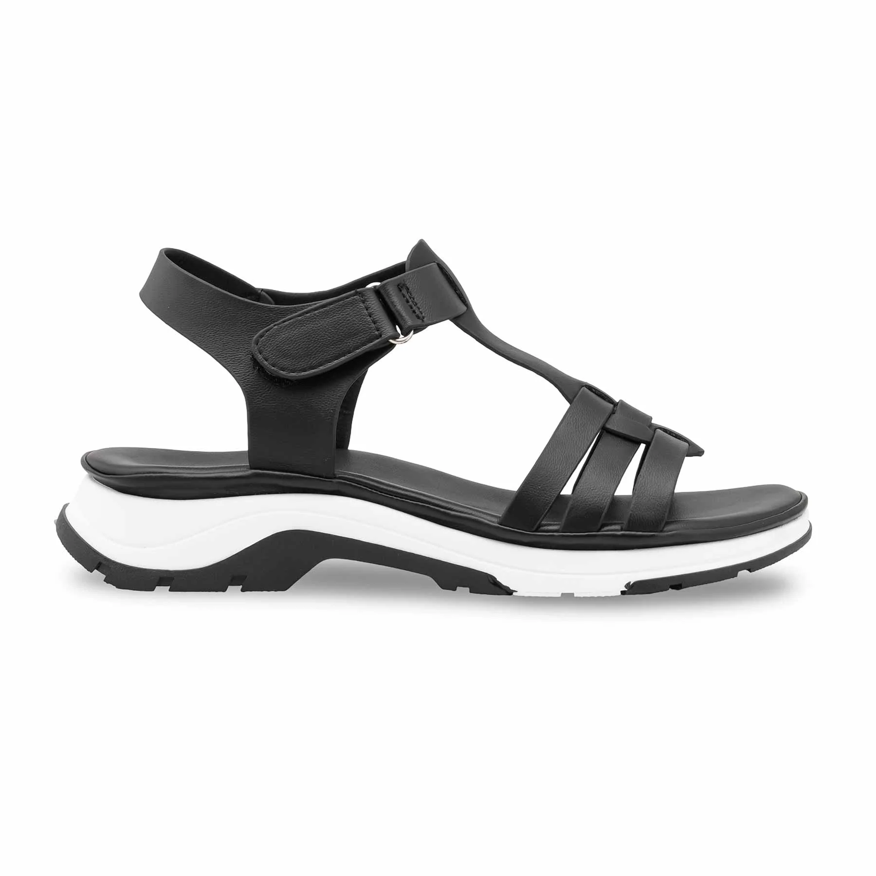 Black Formal Sandal For Ladies PU0709 - Image 2