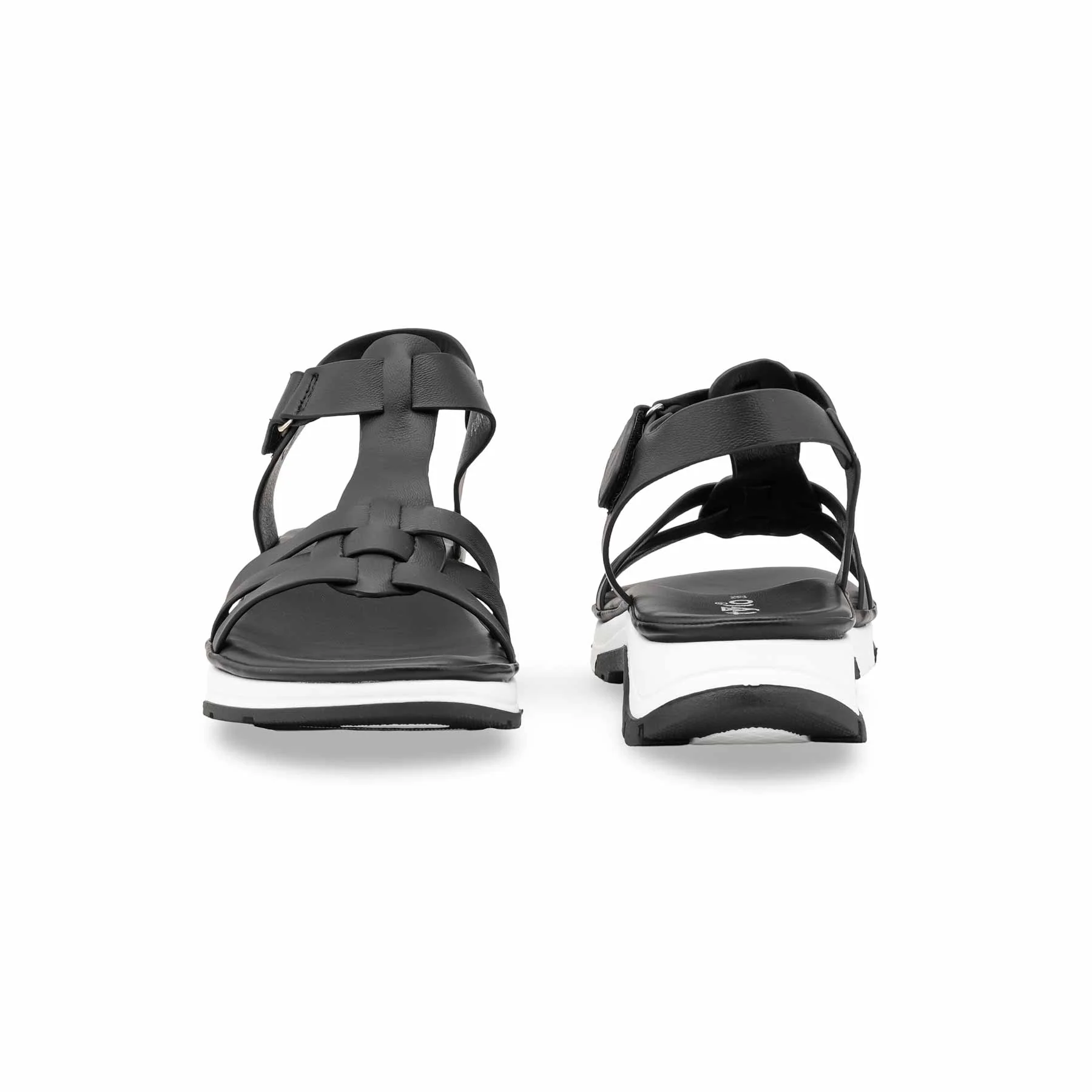 Black Formal Sandal For Ladies PU0709 - Image 4