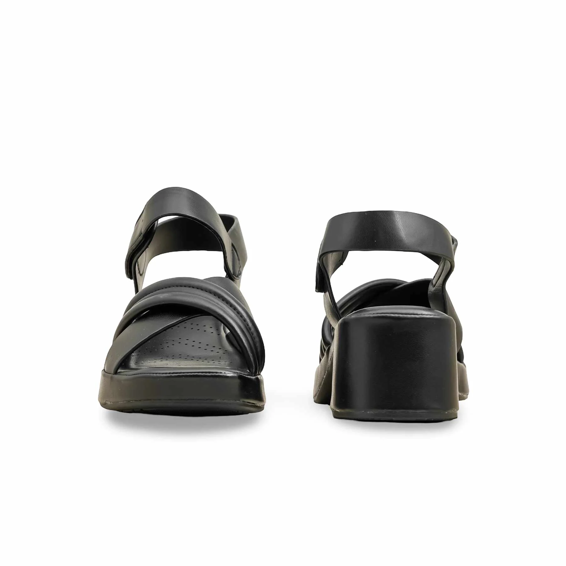 Black Formal Sandal For Women PU0623 - Image 4