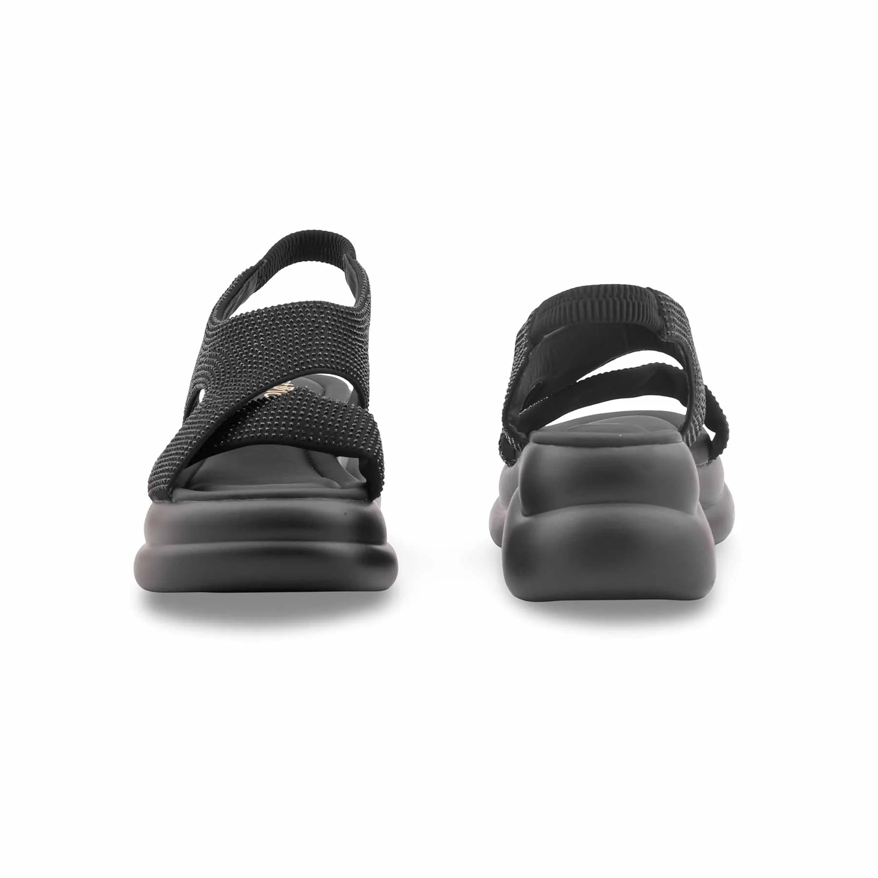 Black Formal Sandal For Women PU0746 - Image 4