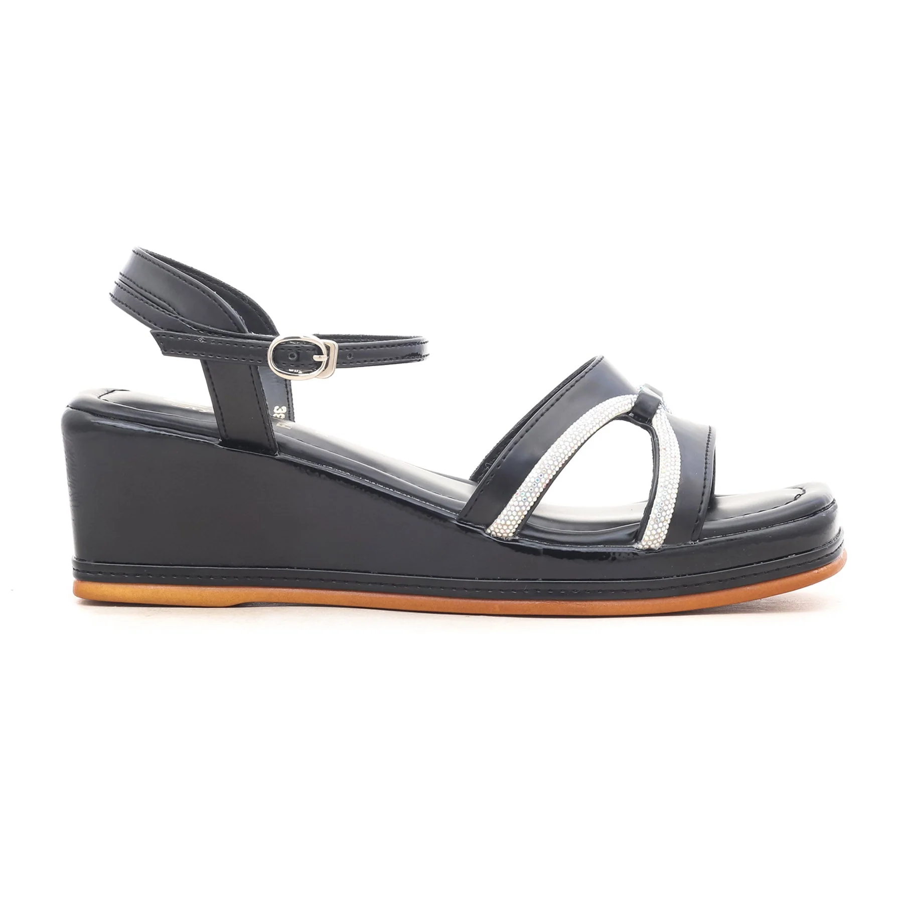 Black Formal Sandal FR4908 - Image 2