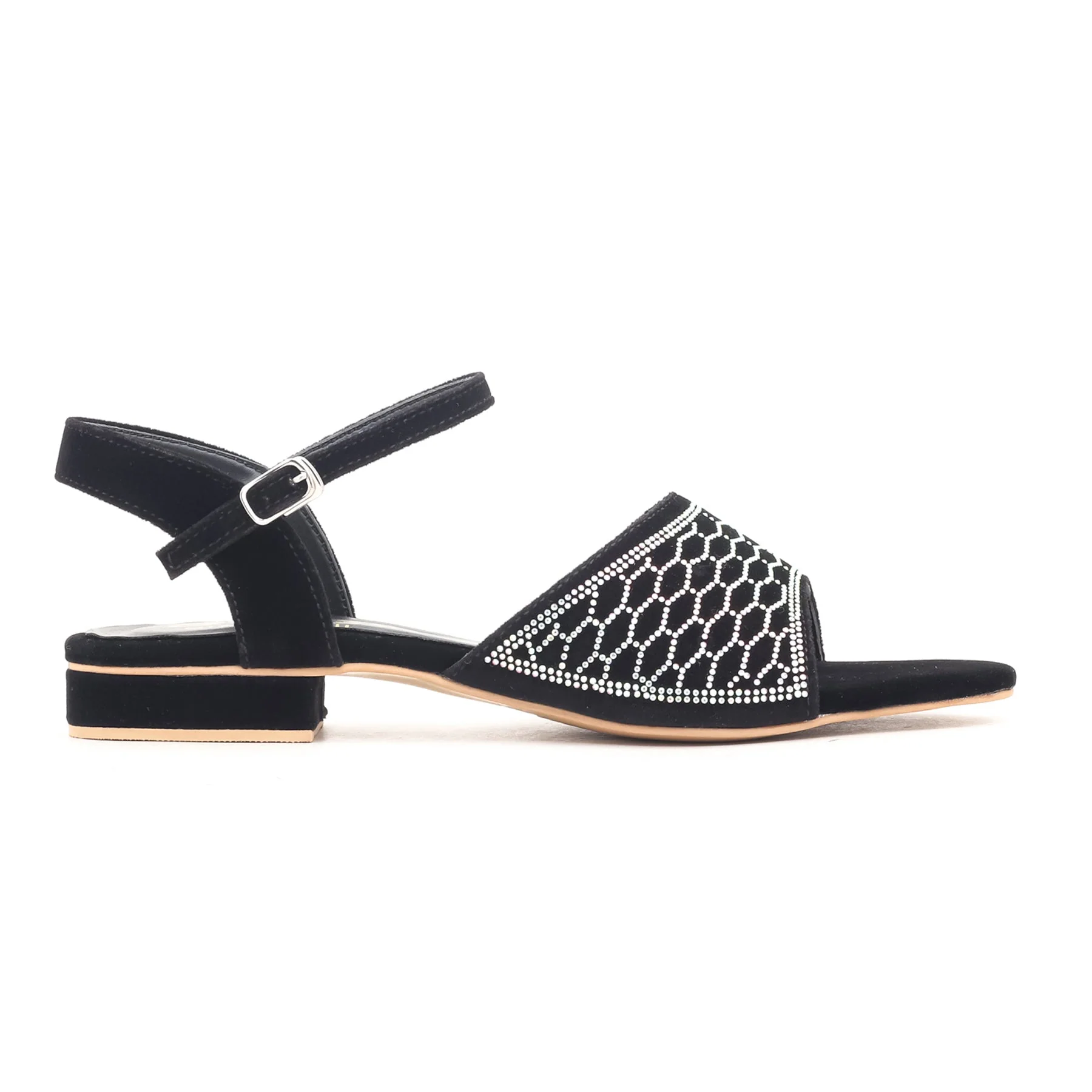 Black Formal Sandals FR4993 - Image 2