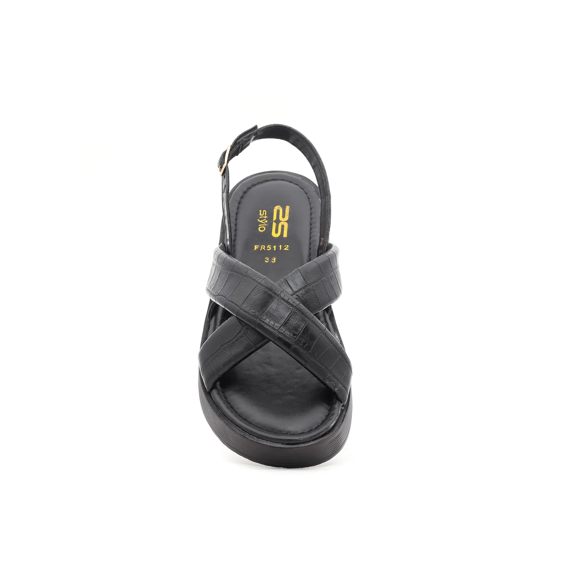 Black Formal Sandal FR5112 - Image 3