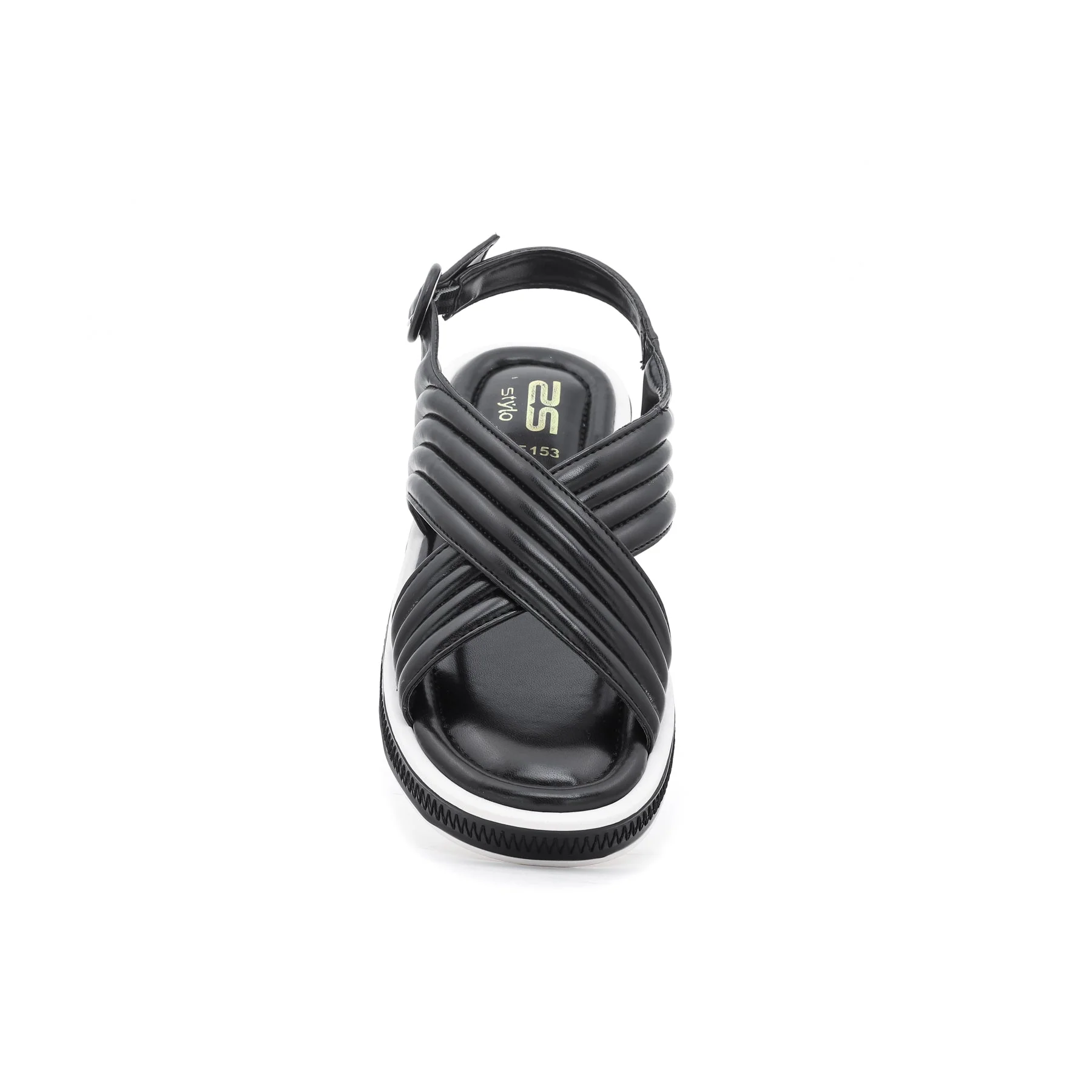 Black Formal Sandal FR5153 - Image 3