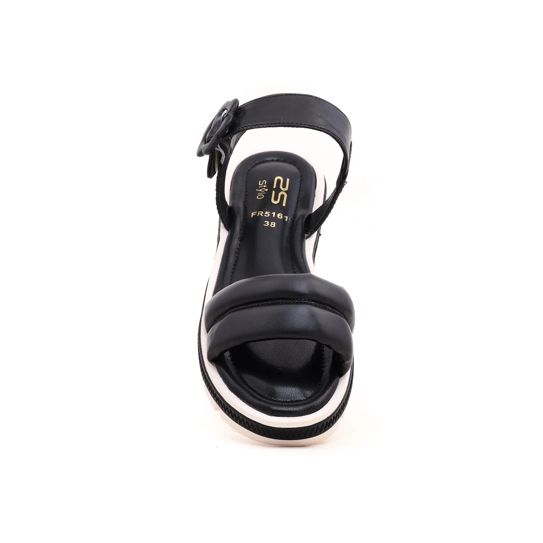 Black Formal Sandal FR5161 - Image 3