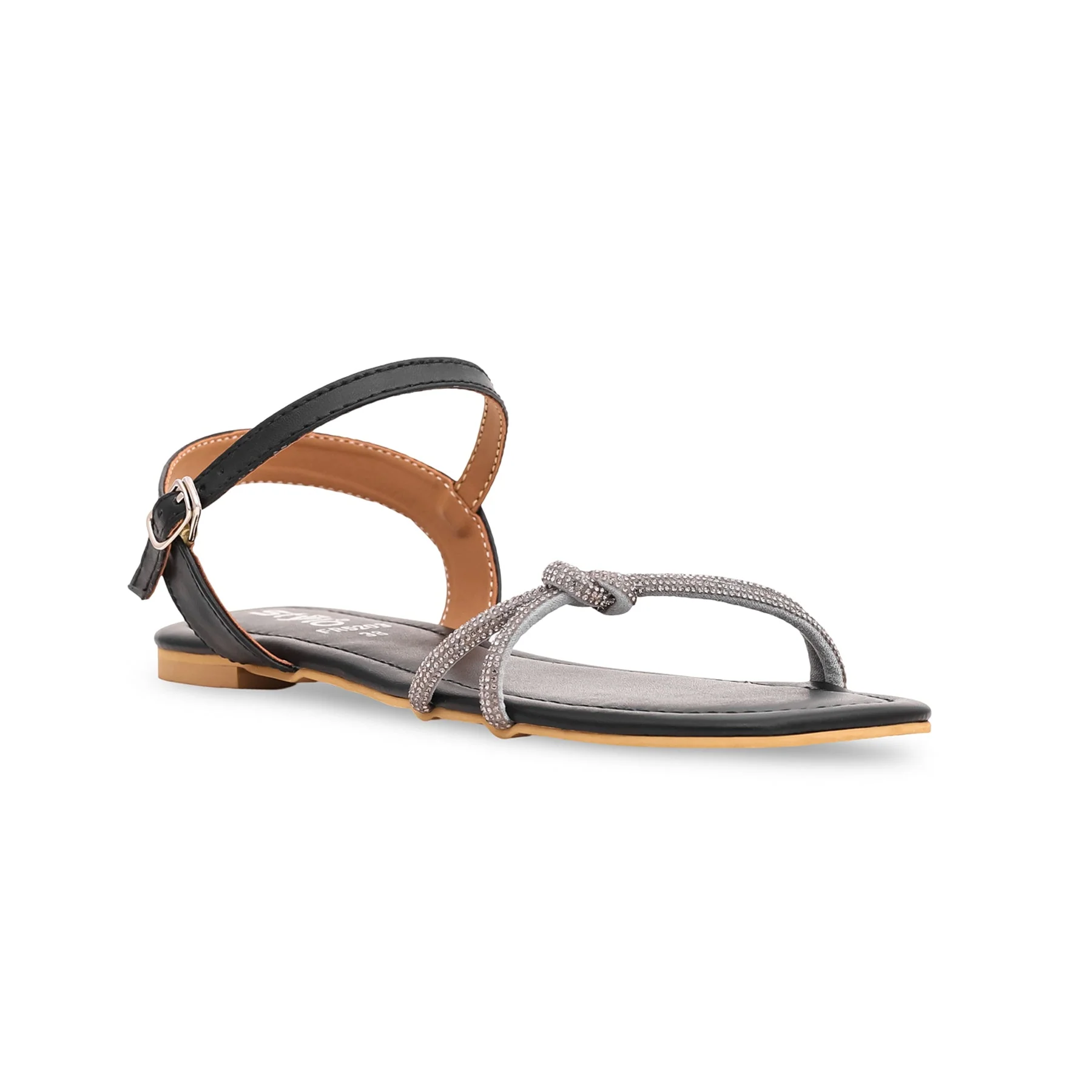 Black Formal Sandal FR5203 - Image 2