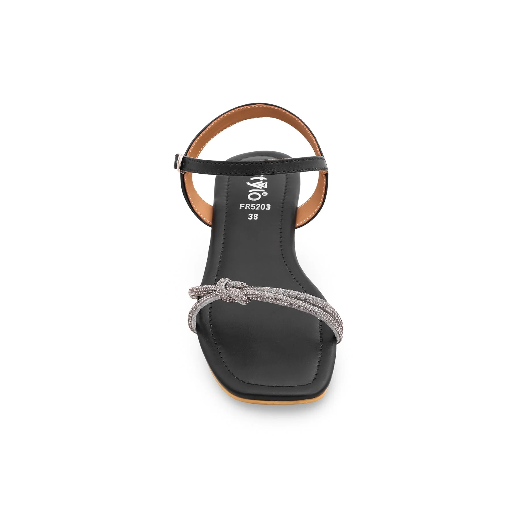 Black Formal Sandal FR5203 - Image 3
