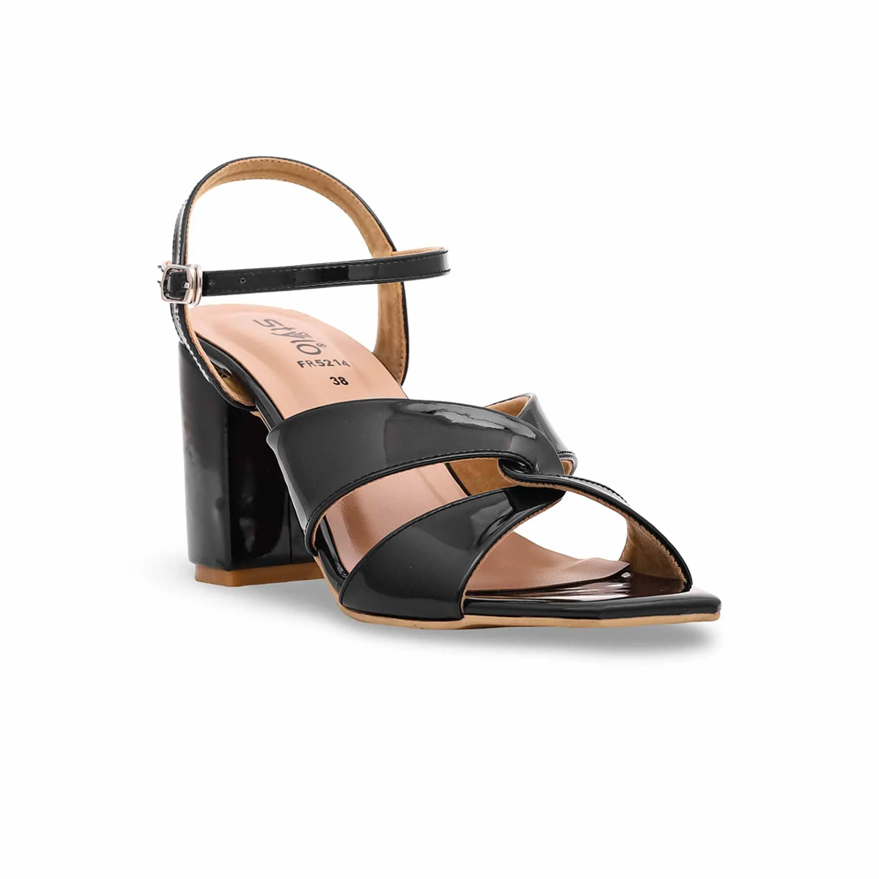 Black Formal Sandal FR5214 - Image 2