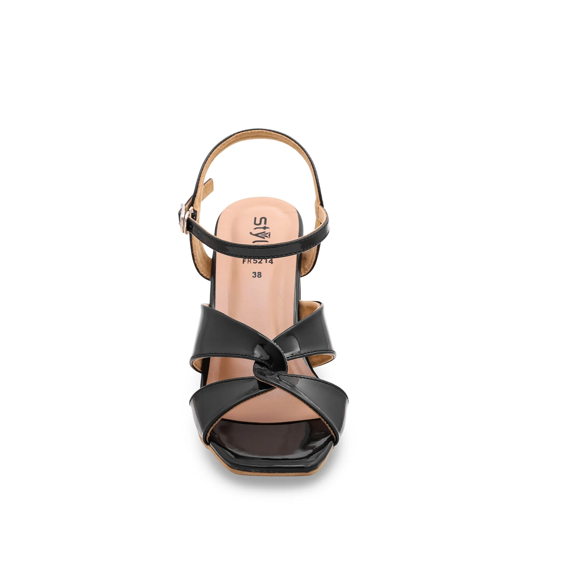 Black Formal Sandal FR5214 - Image 3