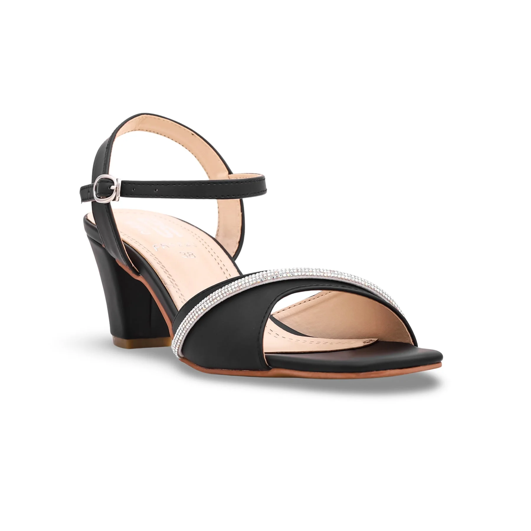 Black Formal Sandal FR5225 - Image 2