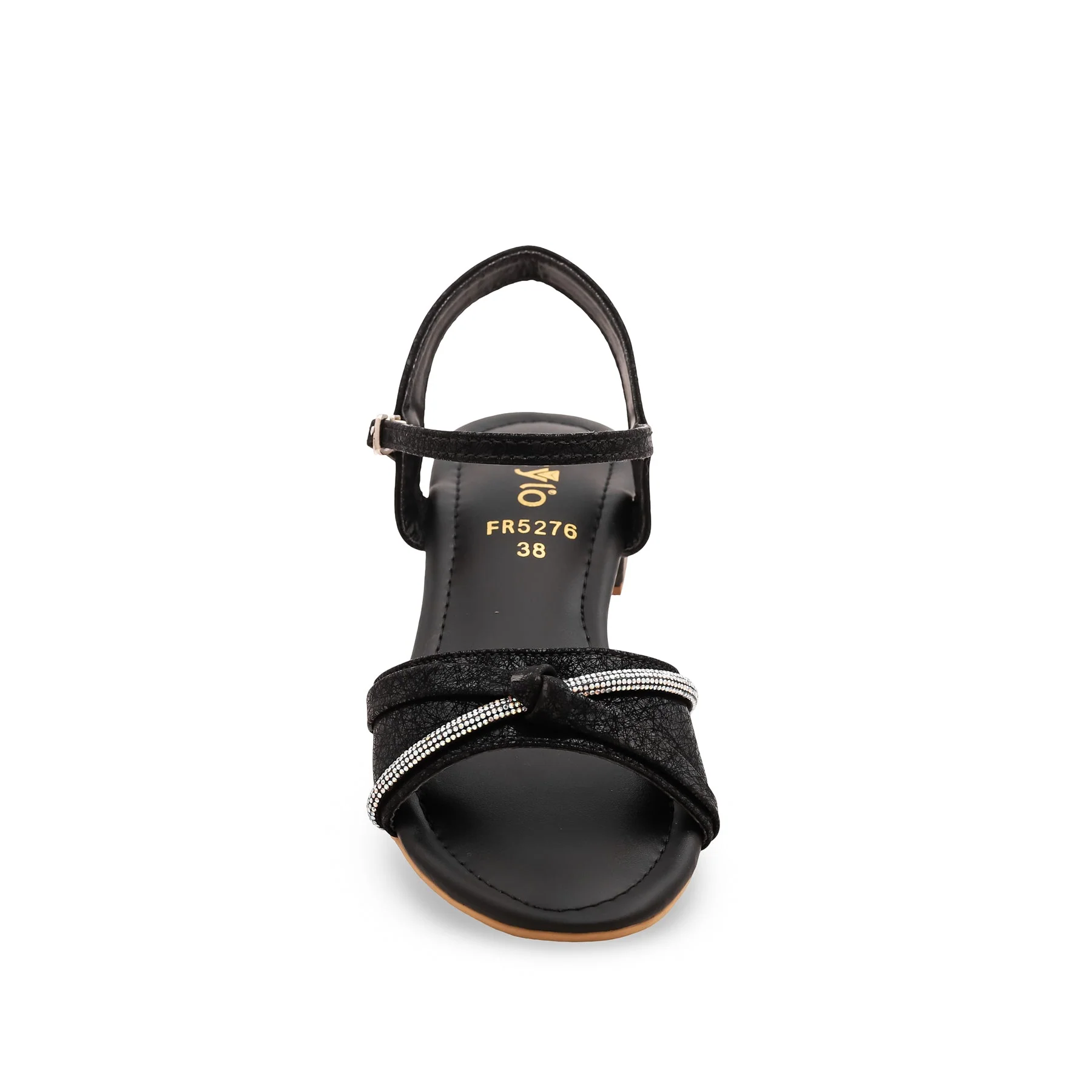 Black Formal Sandal FR5276 - Image 3
