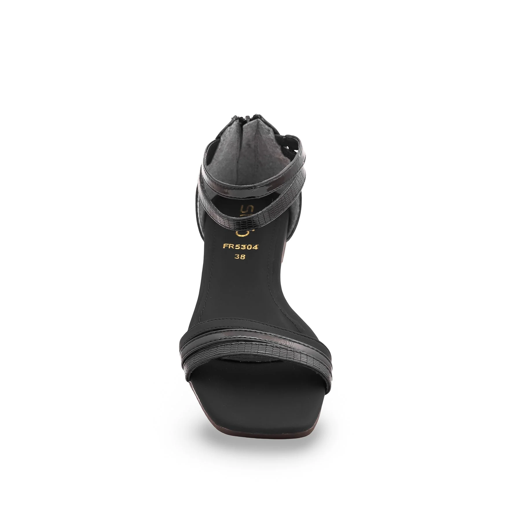 Black Formal Sandal FR5304 - Image 3