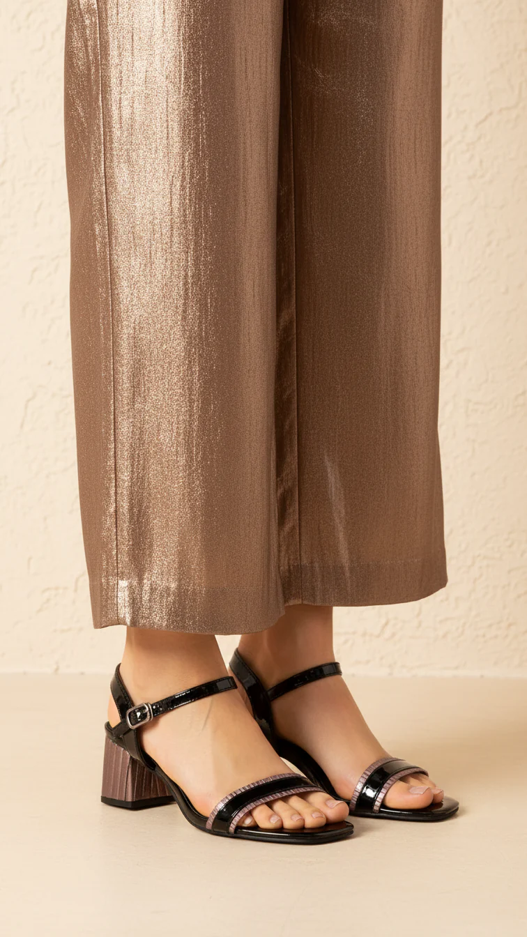 Black Formal Sandal FR5334