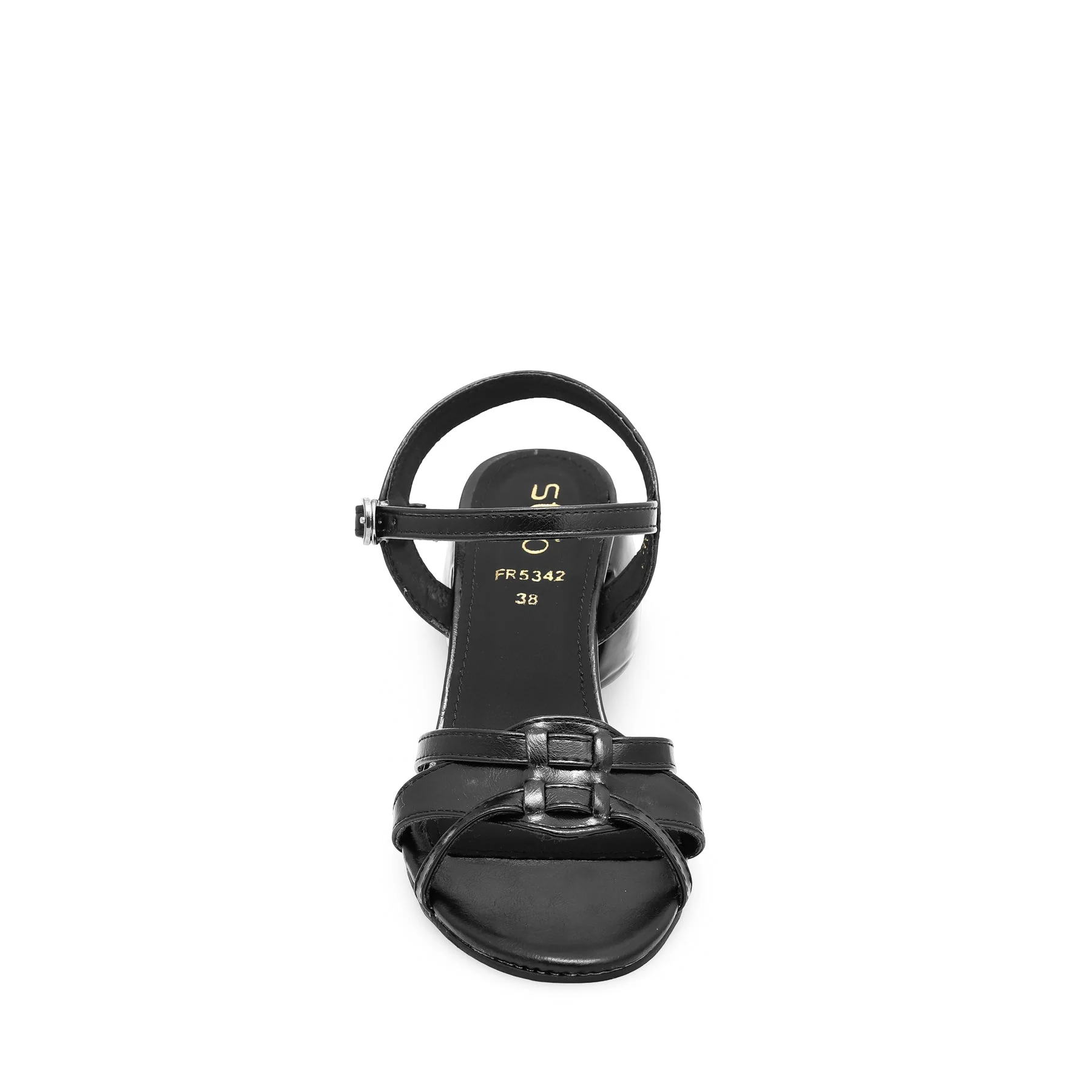 Black Formal Sandal FR5342 - Image 3
