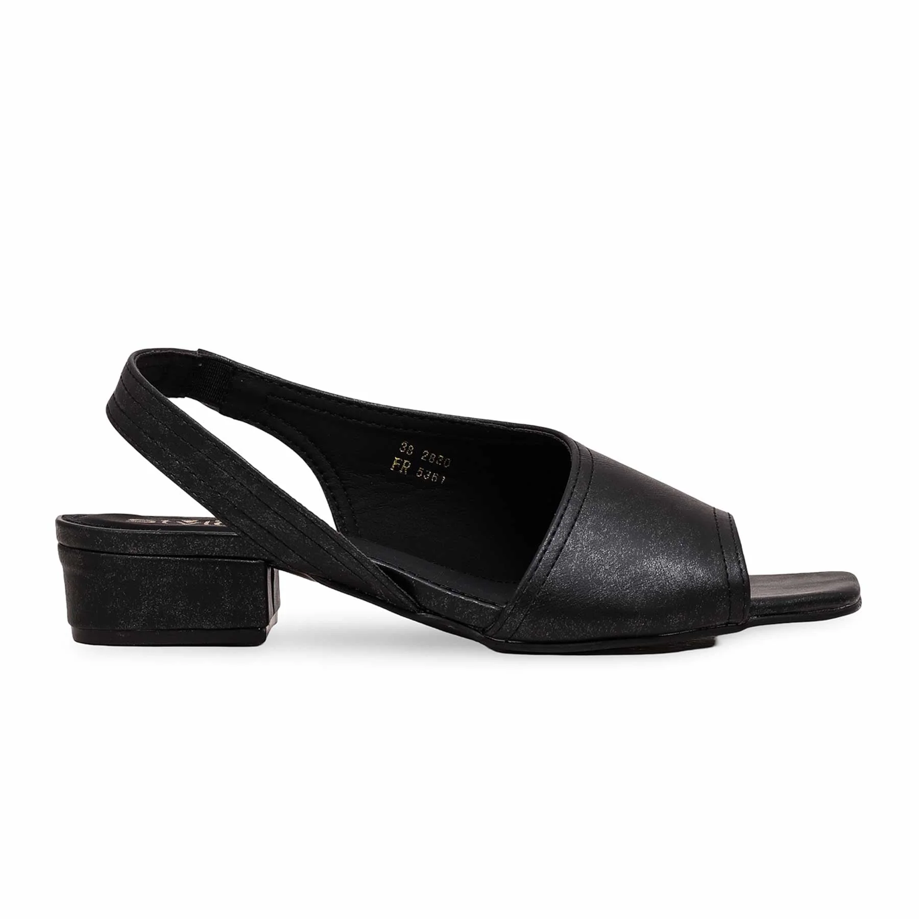 Black Formal Sandal FR5361 - Image 2