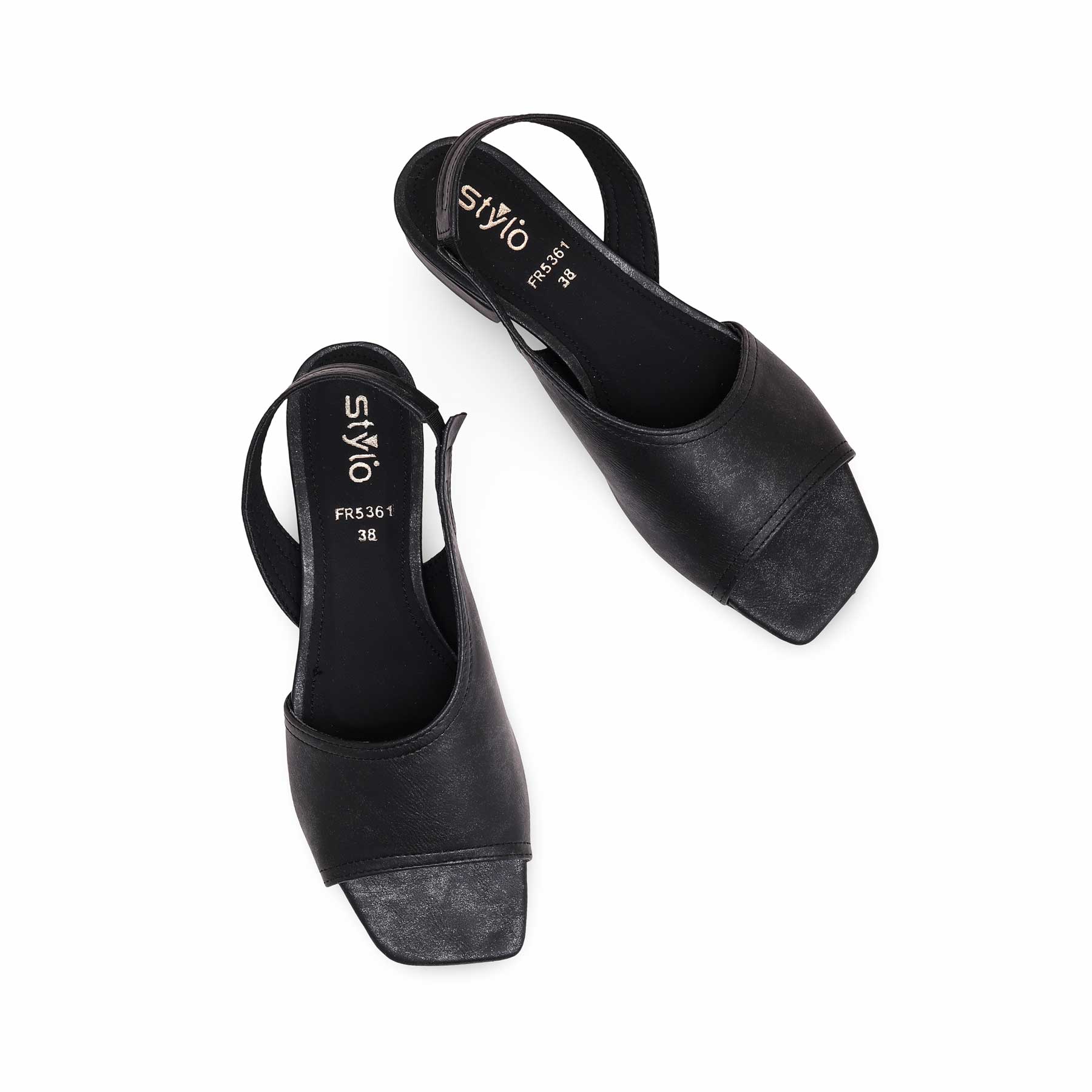 Black Formal Sandal FR5361 - Image 5