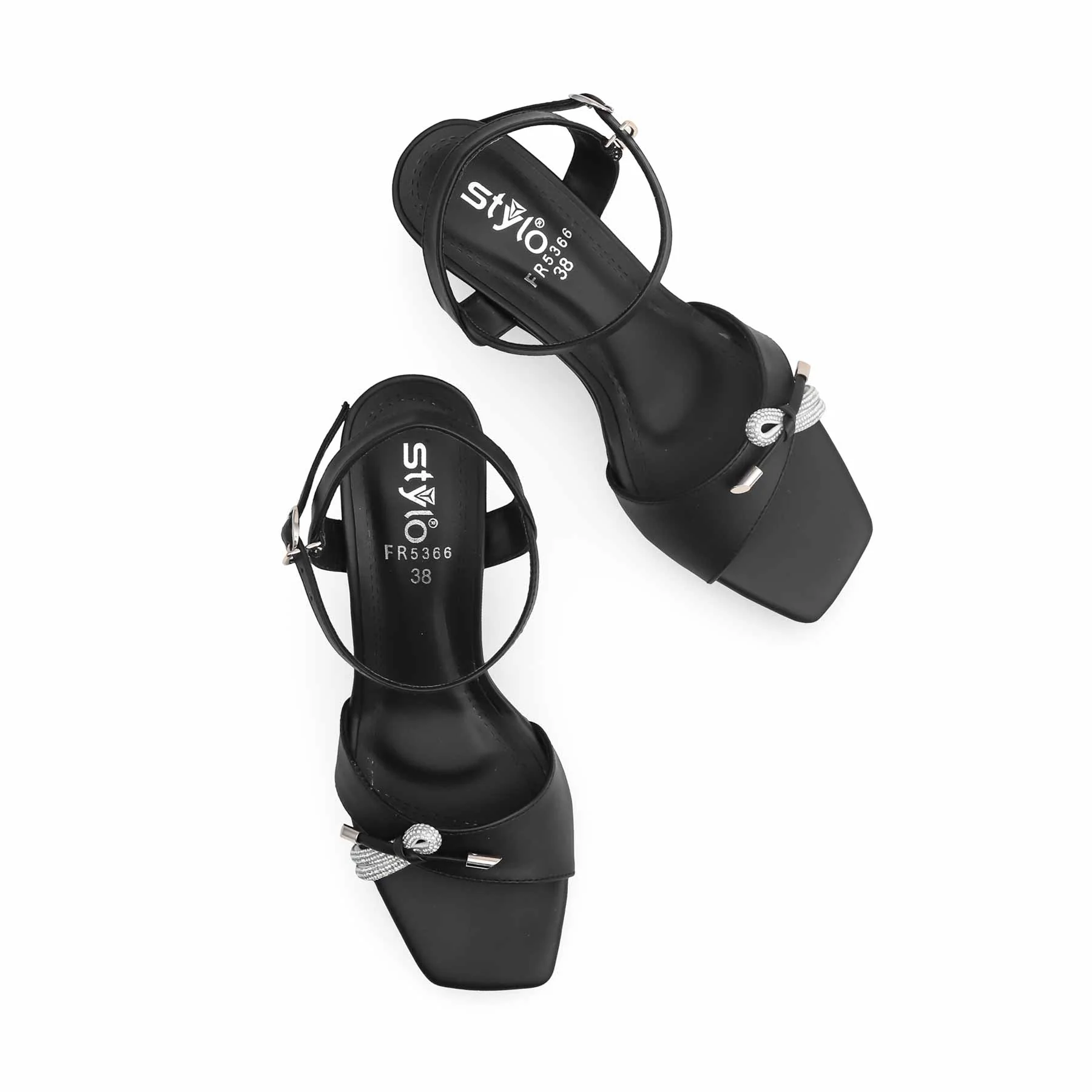 Black Formal Sandal FR5366 - Image 5