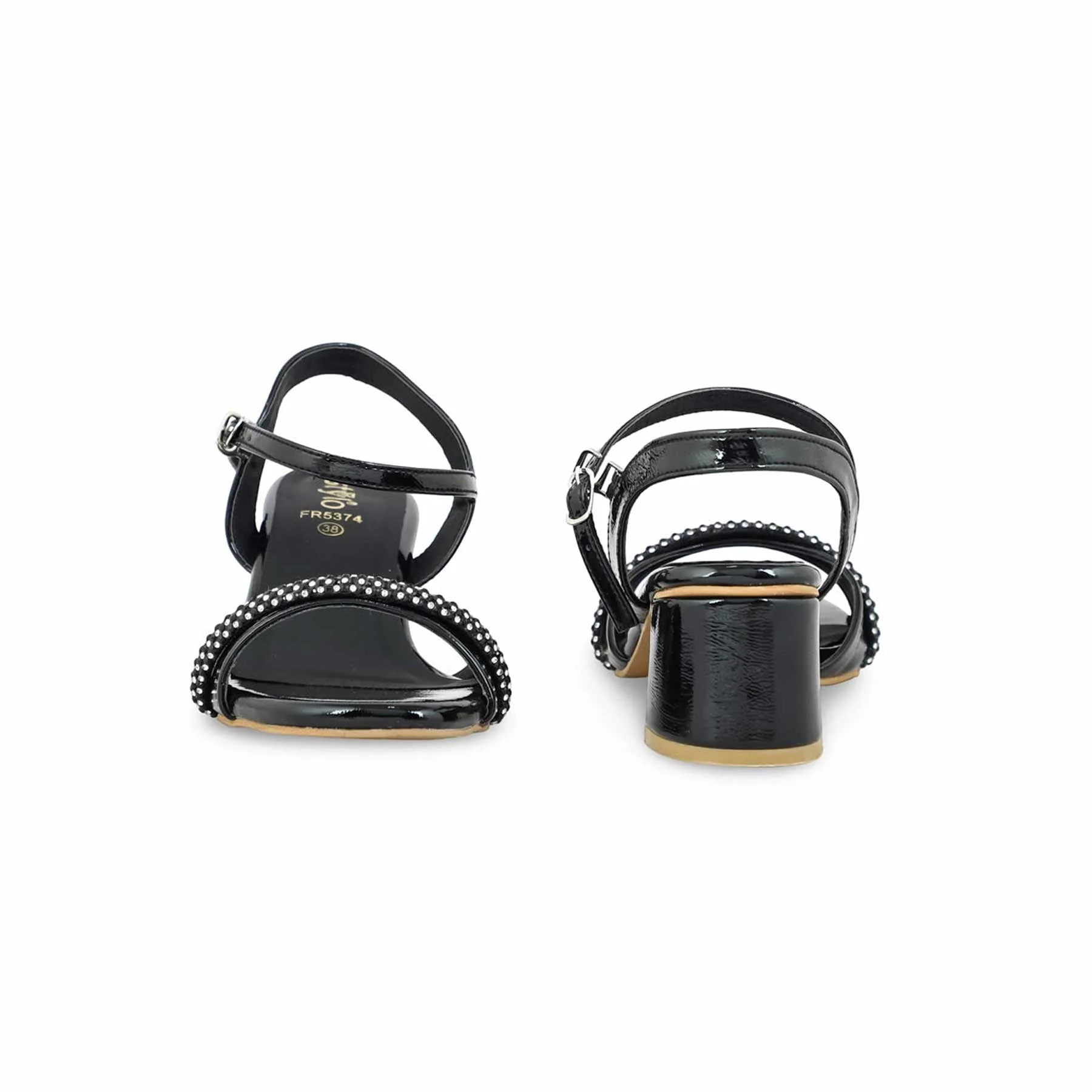 Black Formal Sandal FR5374 - Image 4