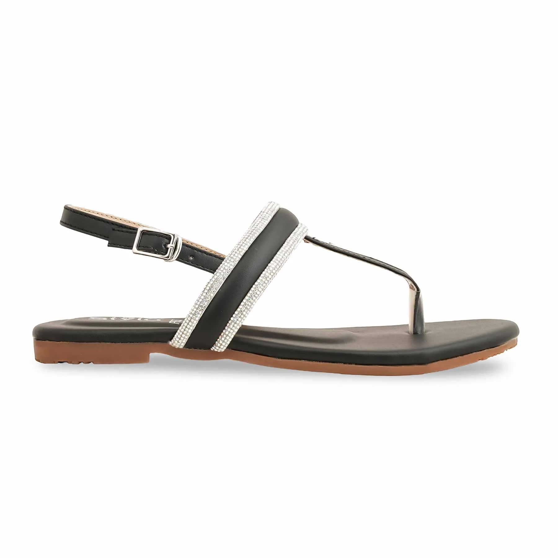 Black Formal Sandal FR5378 - Image 2
