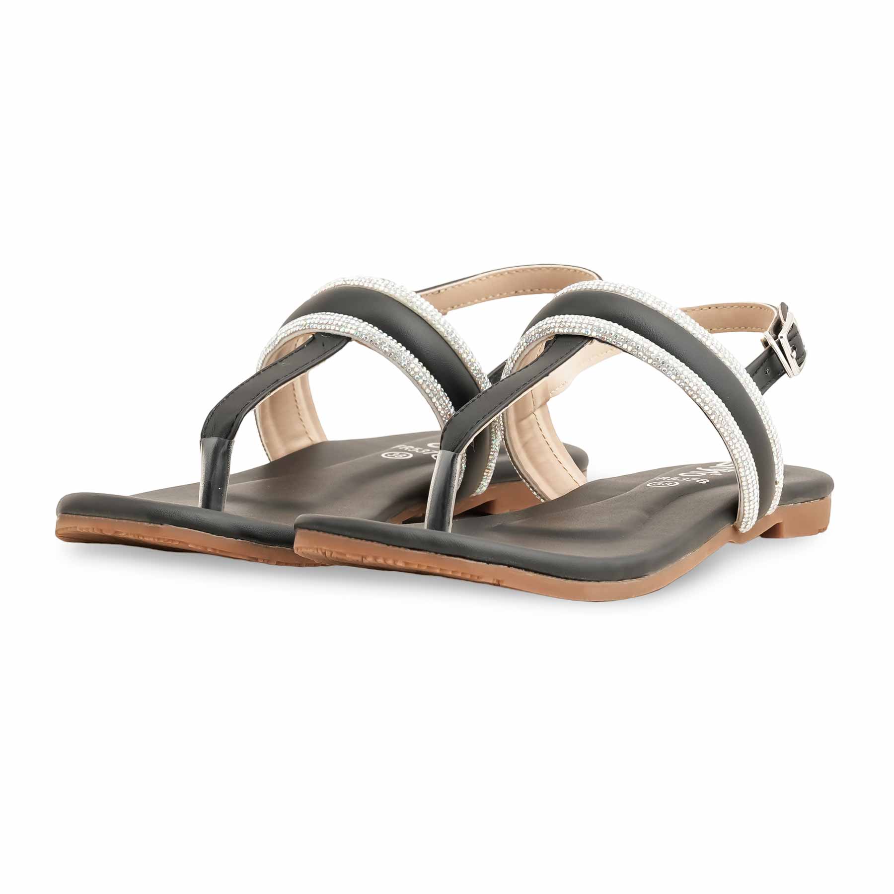 Black Formal Sandal FR5378 - Image 3