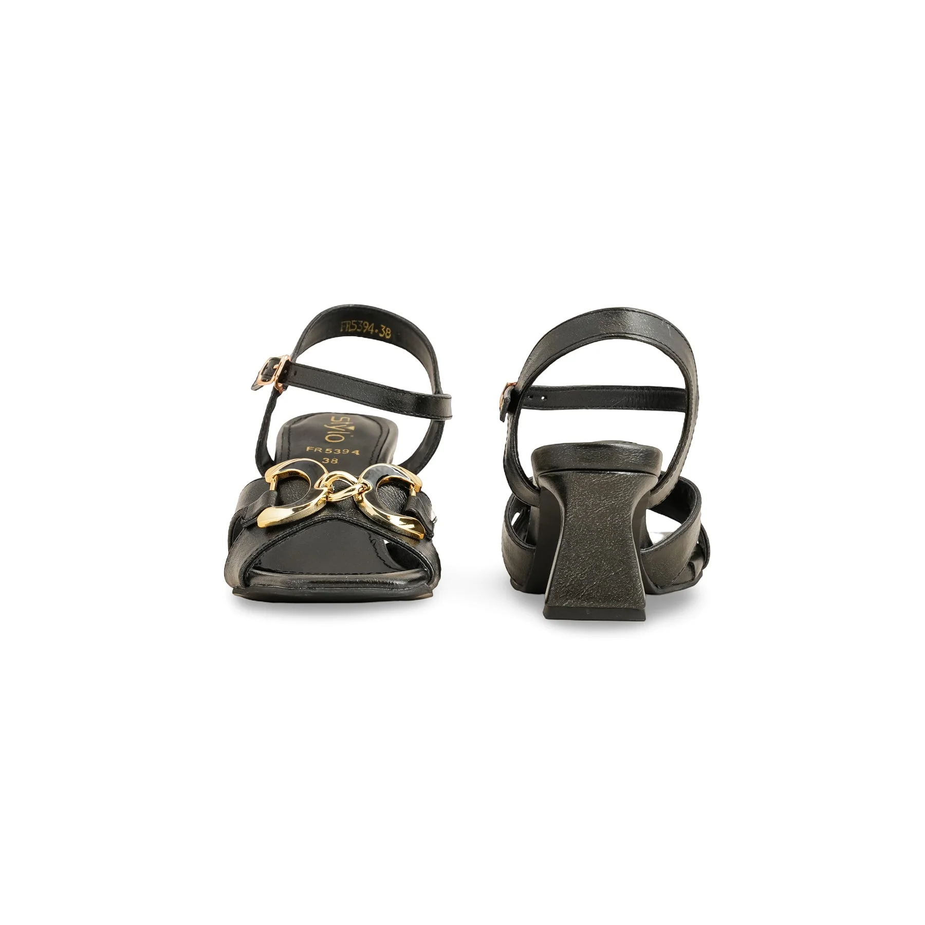 Black Formal Sandal FR5394 - Image 4