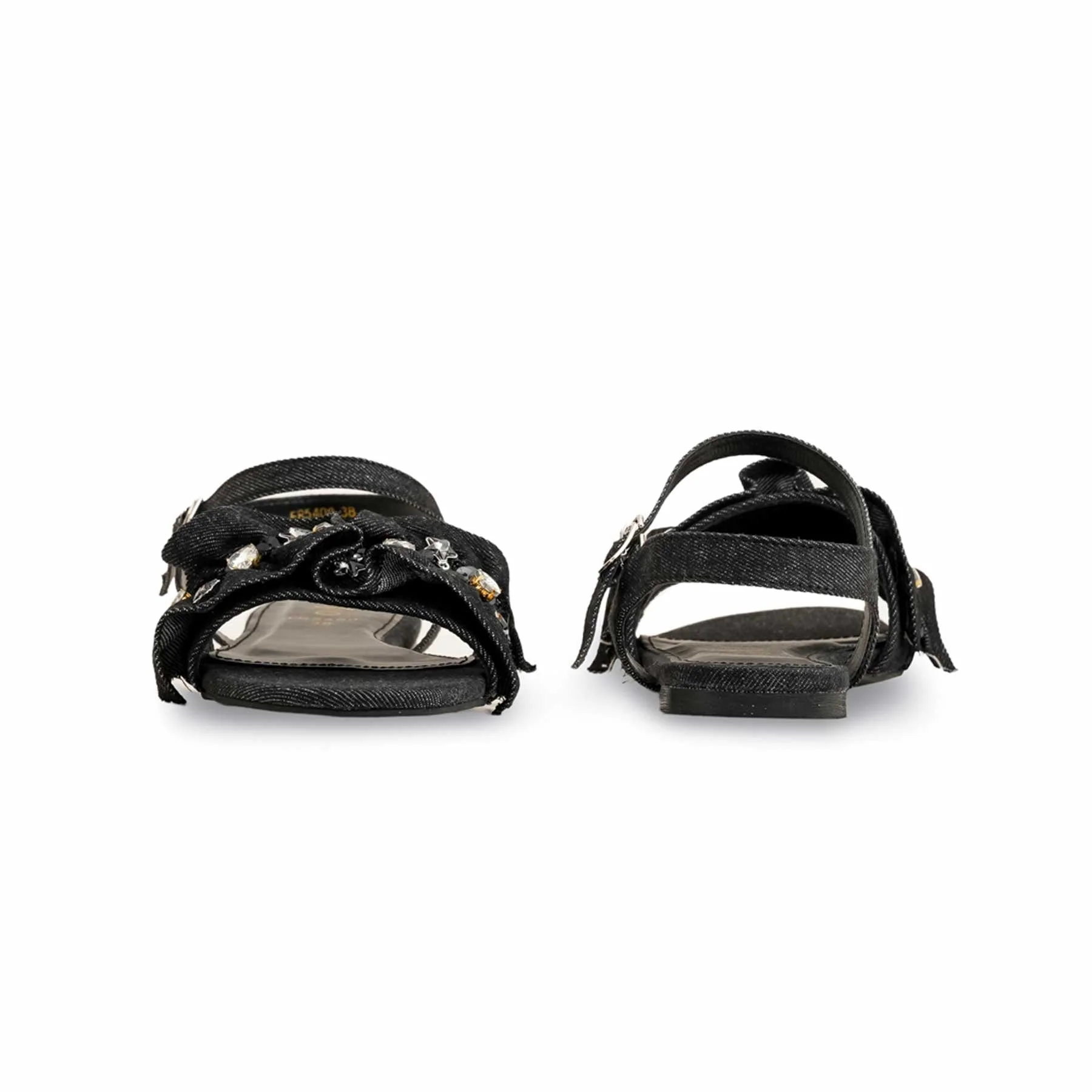 Black Formal Sandal FR5400 - Image 4