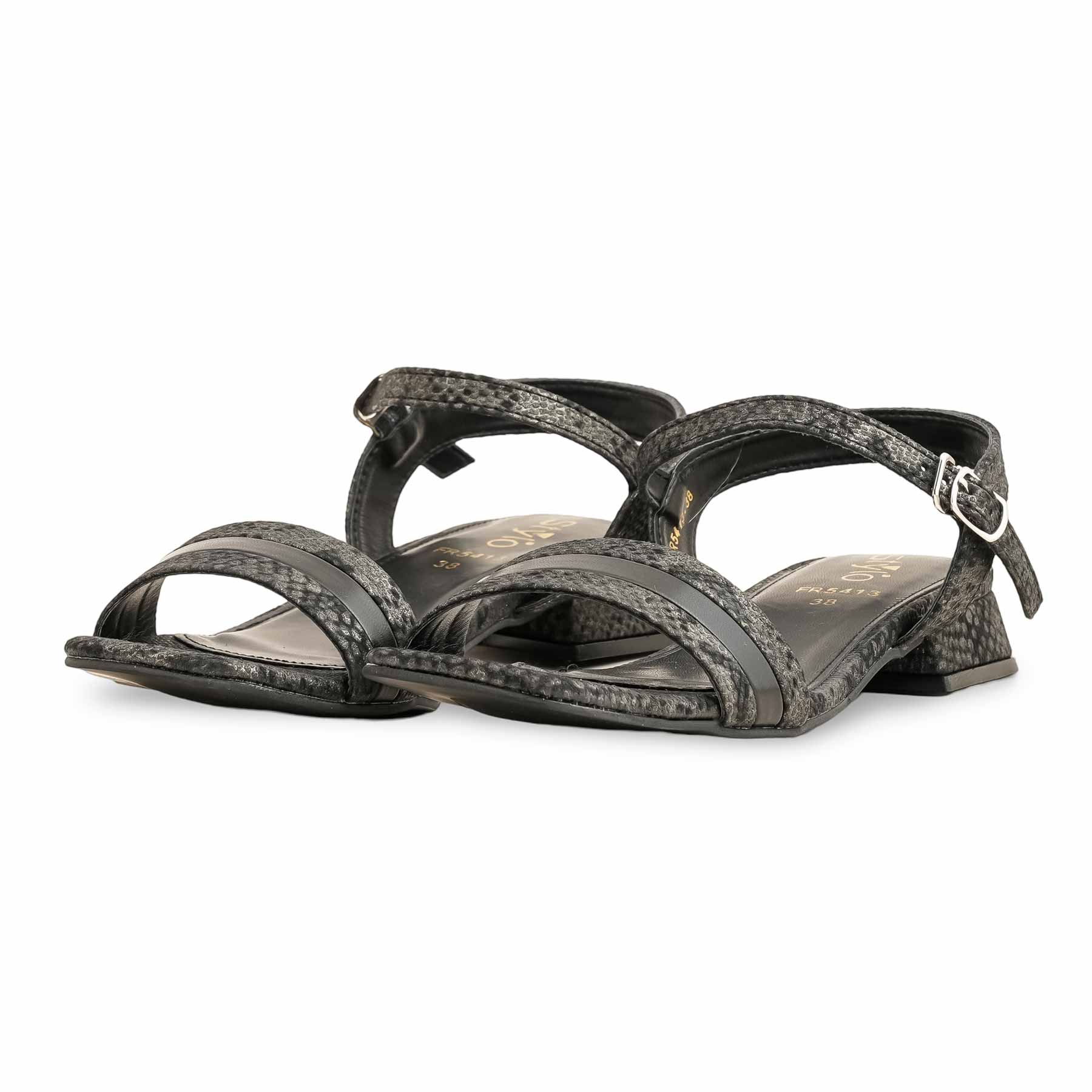 Black Formal Sandal FR5413 - Image 3