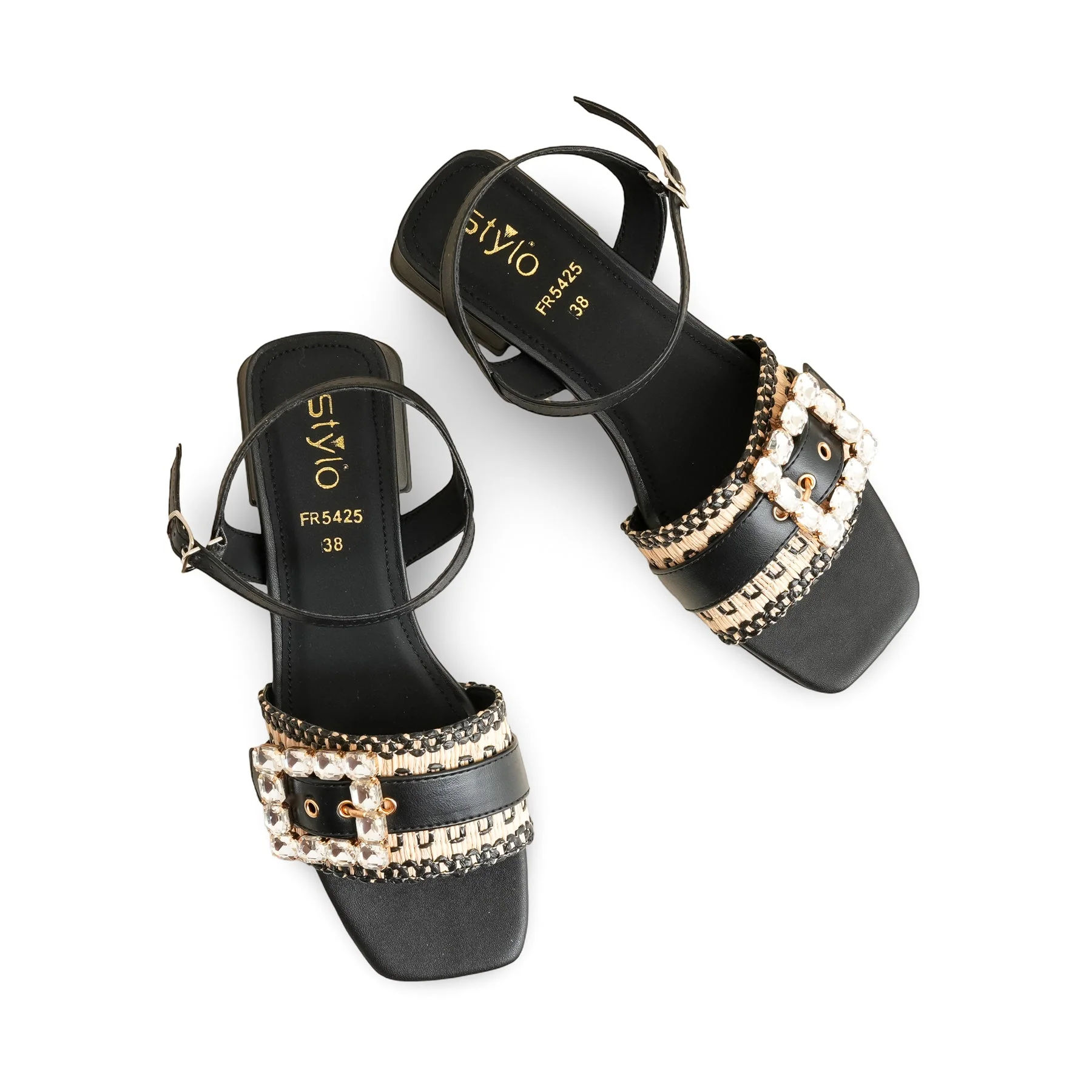 Black Formal Sandal FR5425 - Image 5