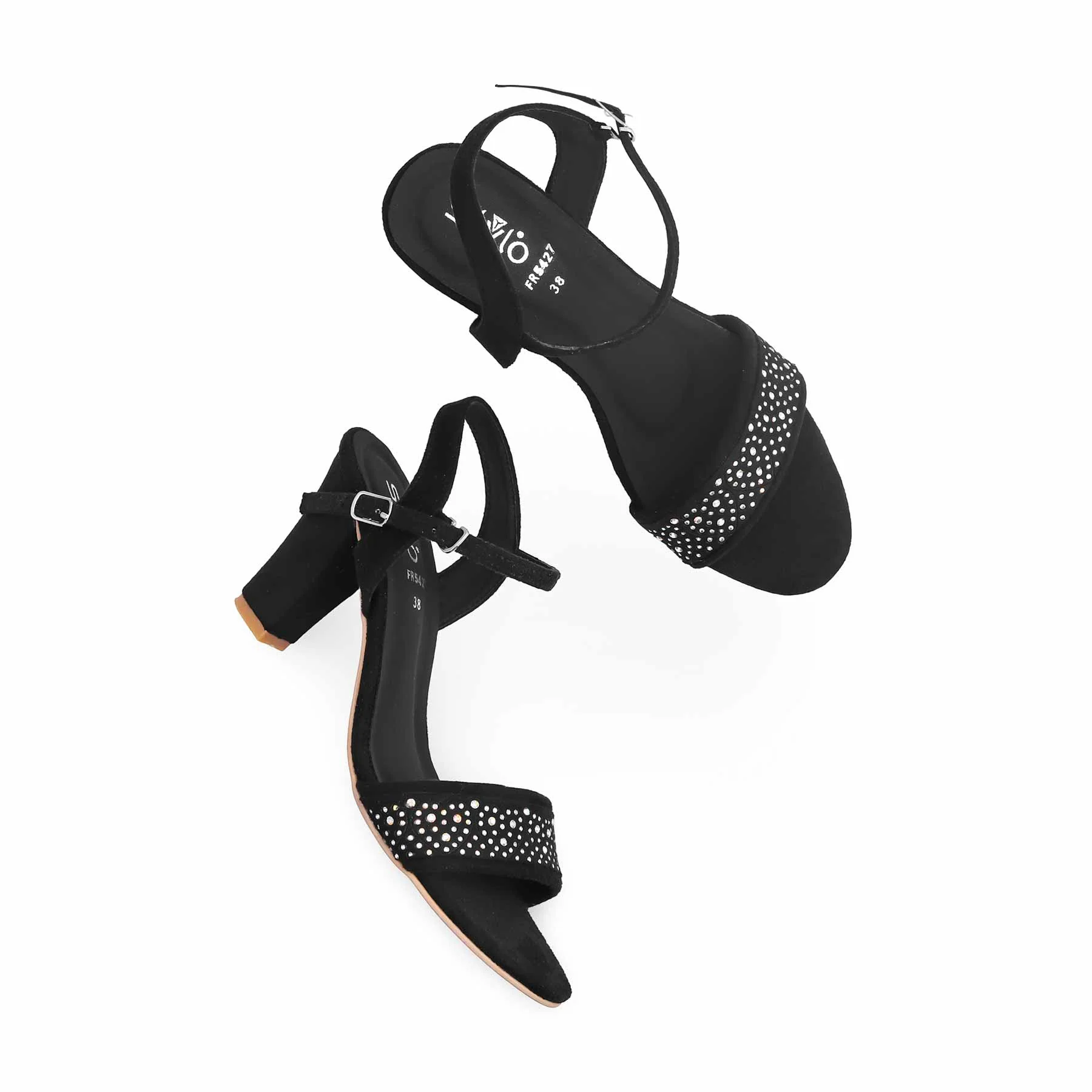 Black Formal Sandal FR5427 - Image 5