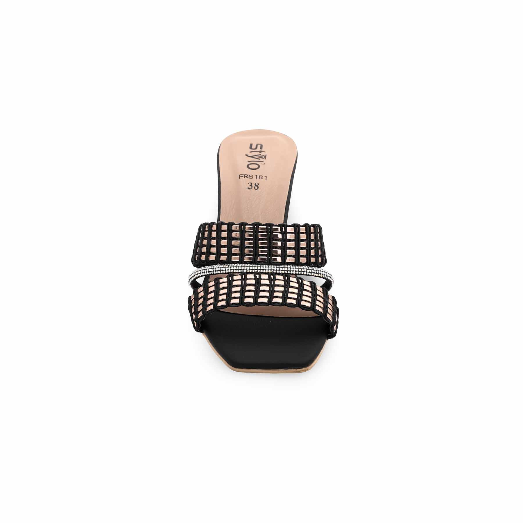 Black Formal Slipper FR8181 - Image 3