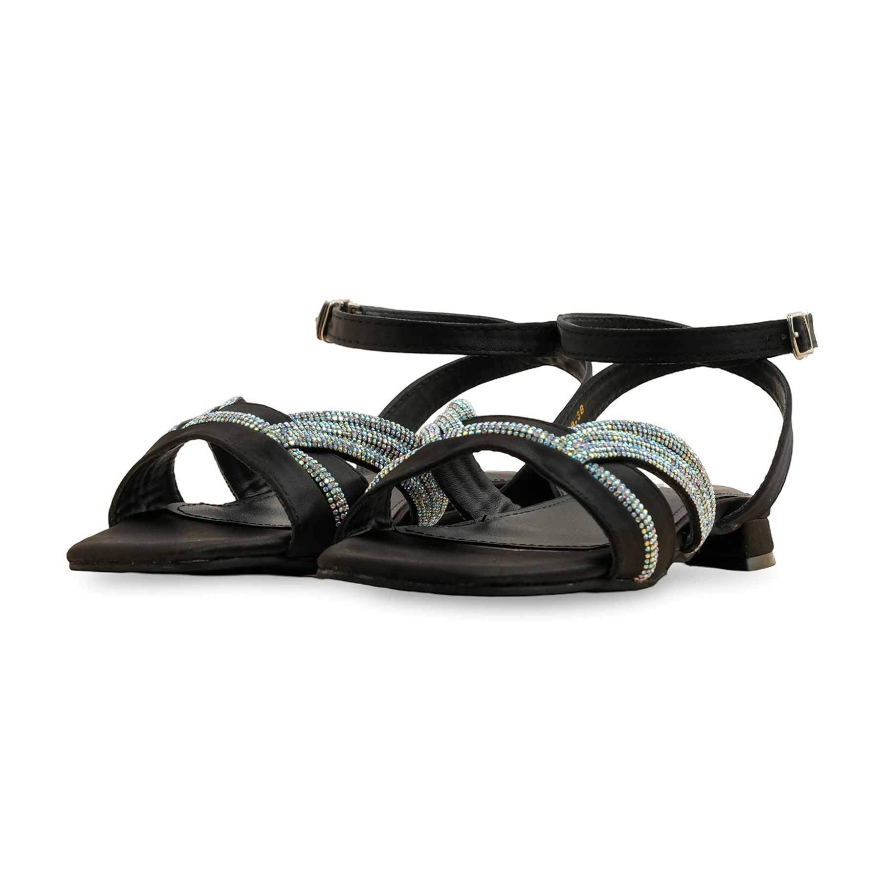 Black Formal Sandal FRS001 - Image 3