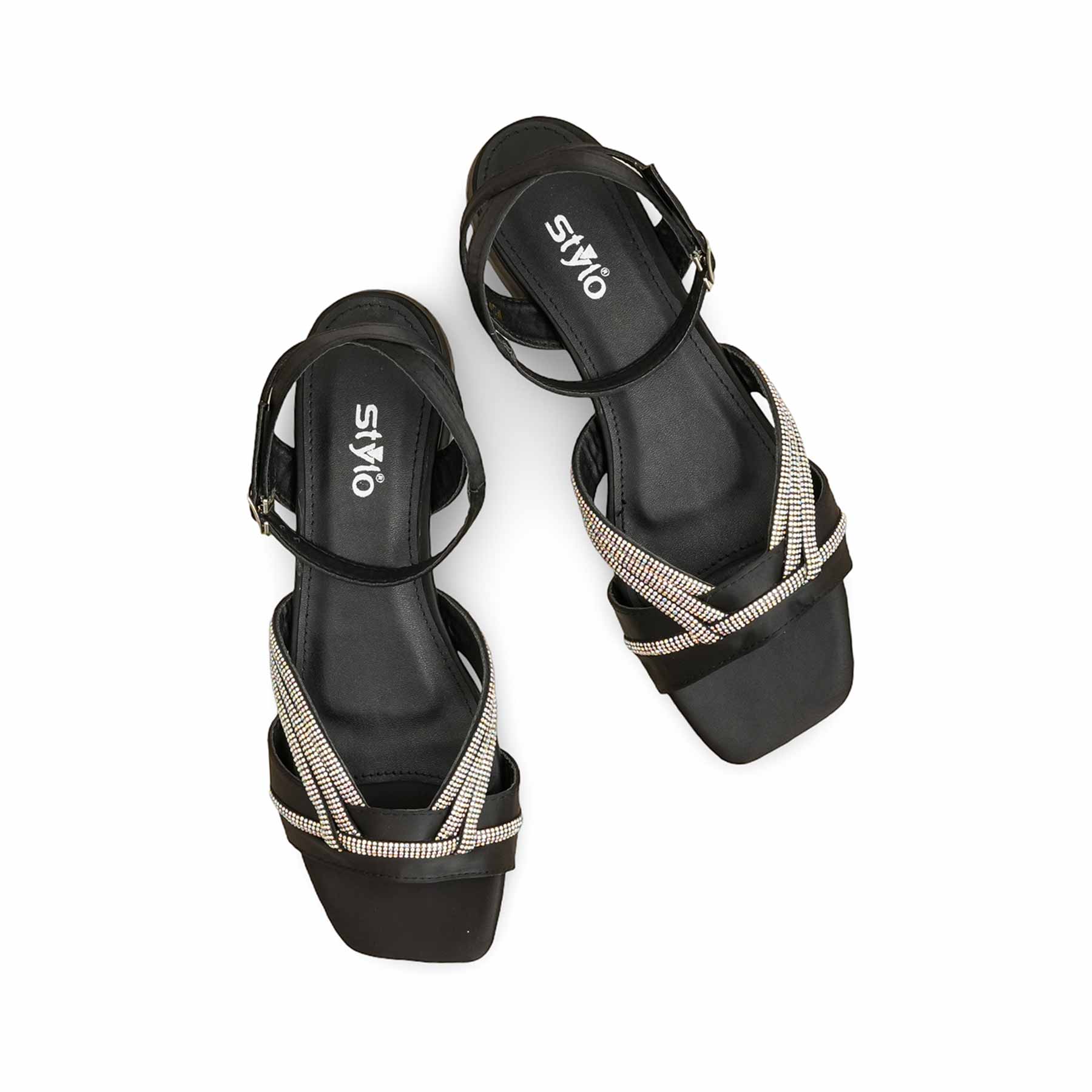 Black Formal Sandal FRS001 - Image 5