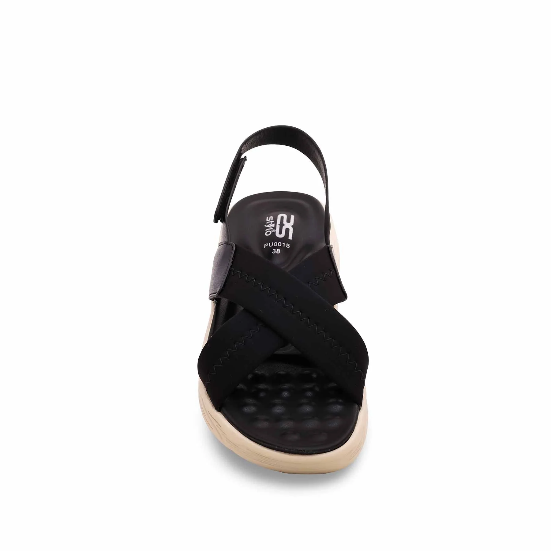Black Formal Sandal PU0015 - Image 3