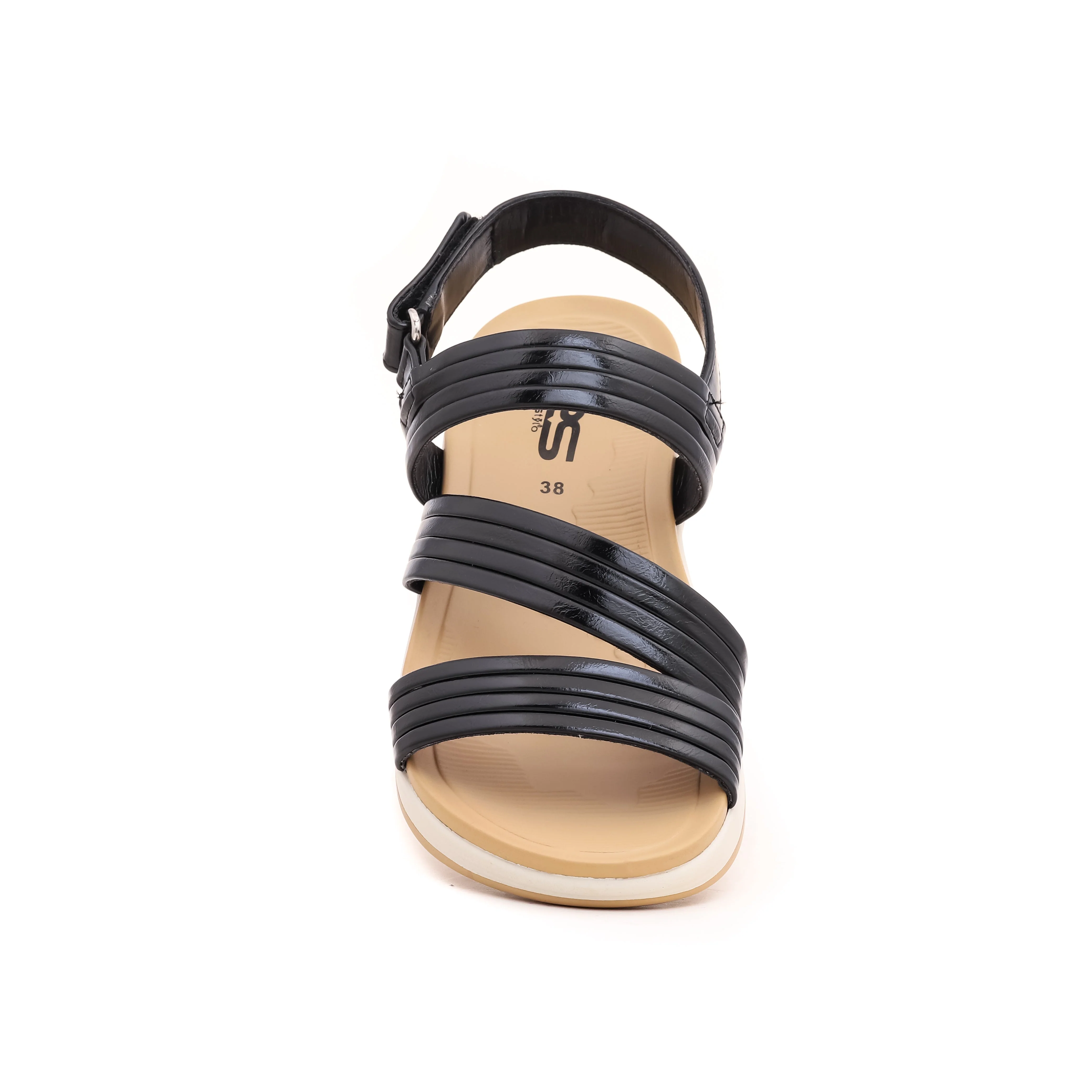 Black Formal Sandal PU0078 - Image 3