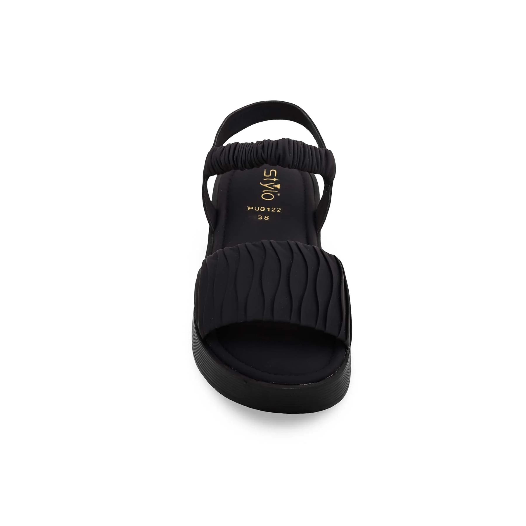Black Formal Sandal PU0122 - Image 3