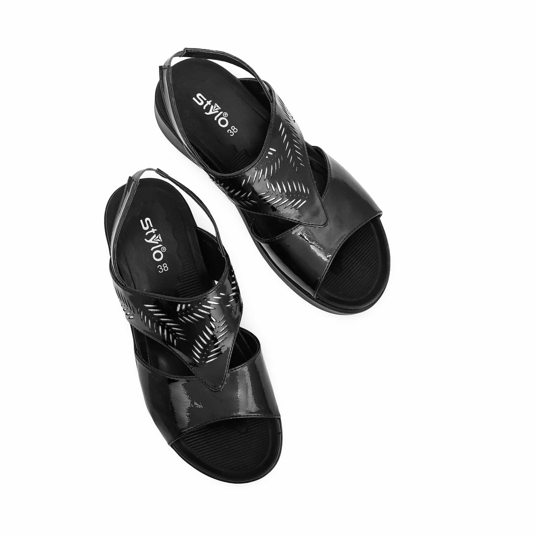 Black Formal Sandal PU0137 - Image 4