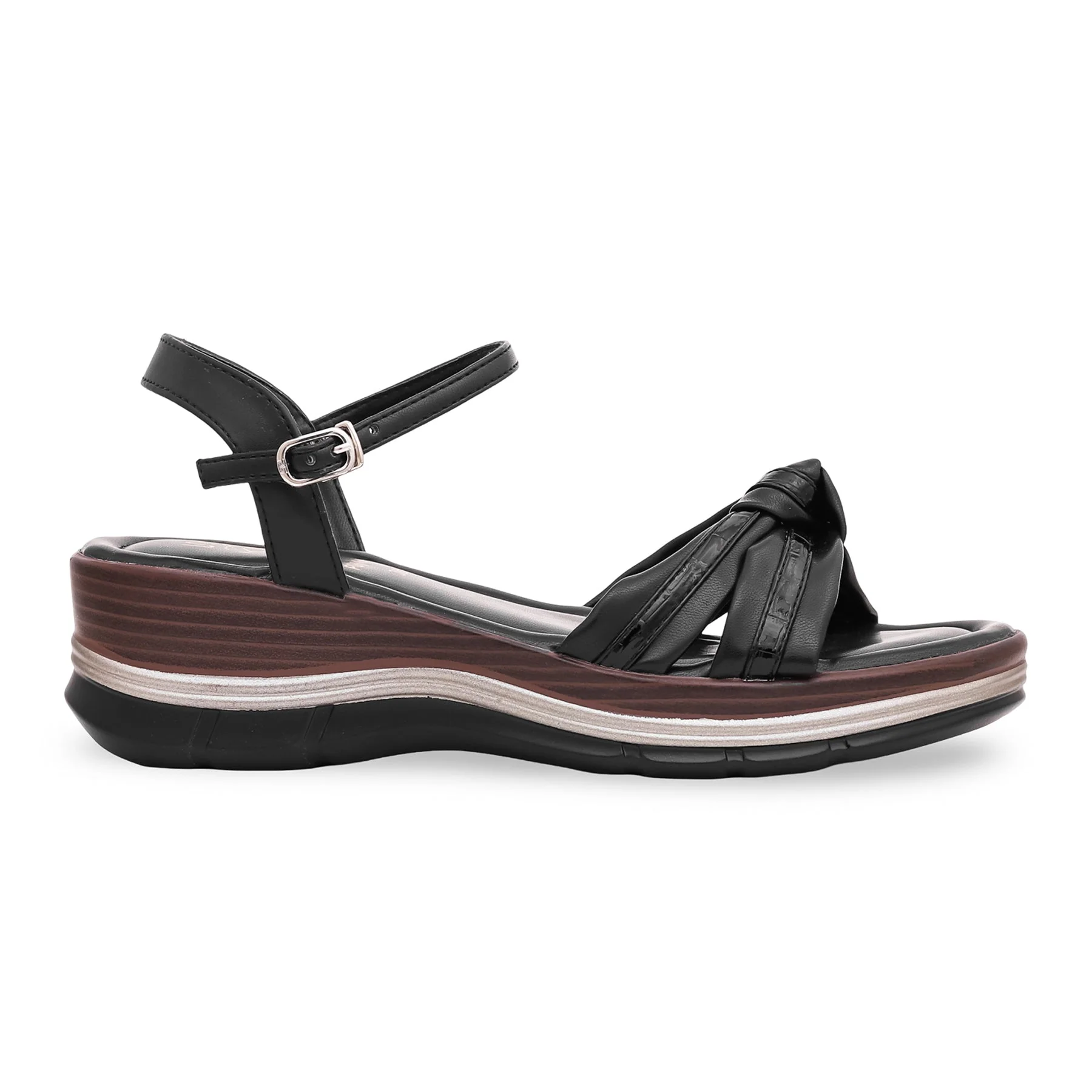 Black Formal Sandal PU0143 - Image 2