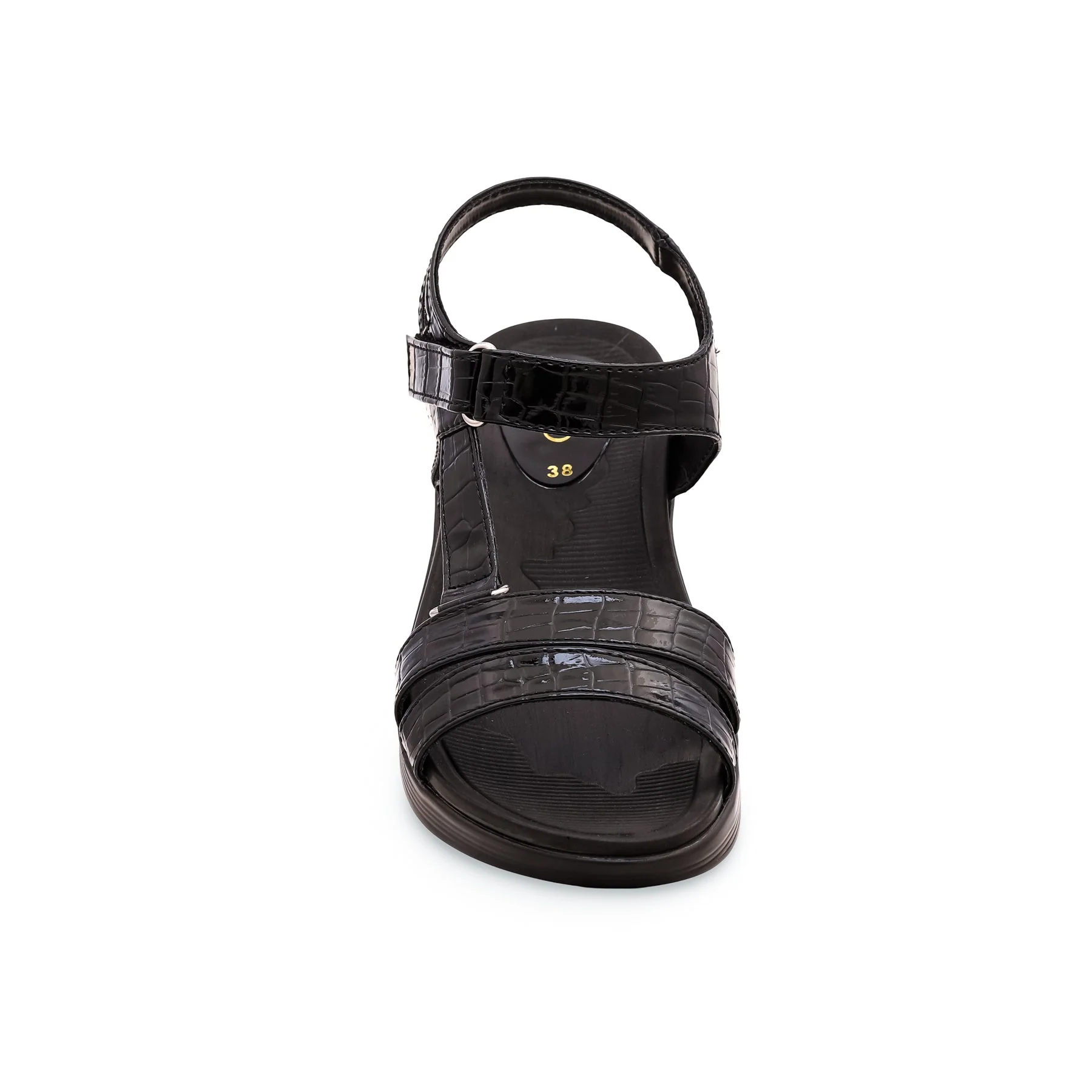 Black Formal Sandal PU0200 - Image 3