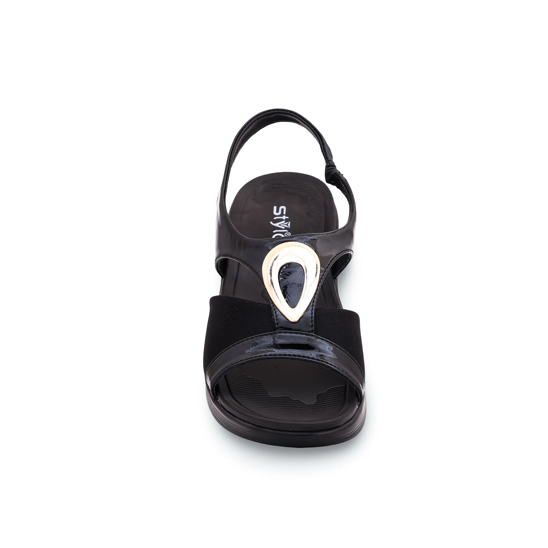 Black Formal Sandal PU0227 - Image 3